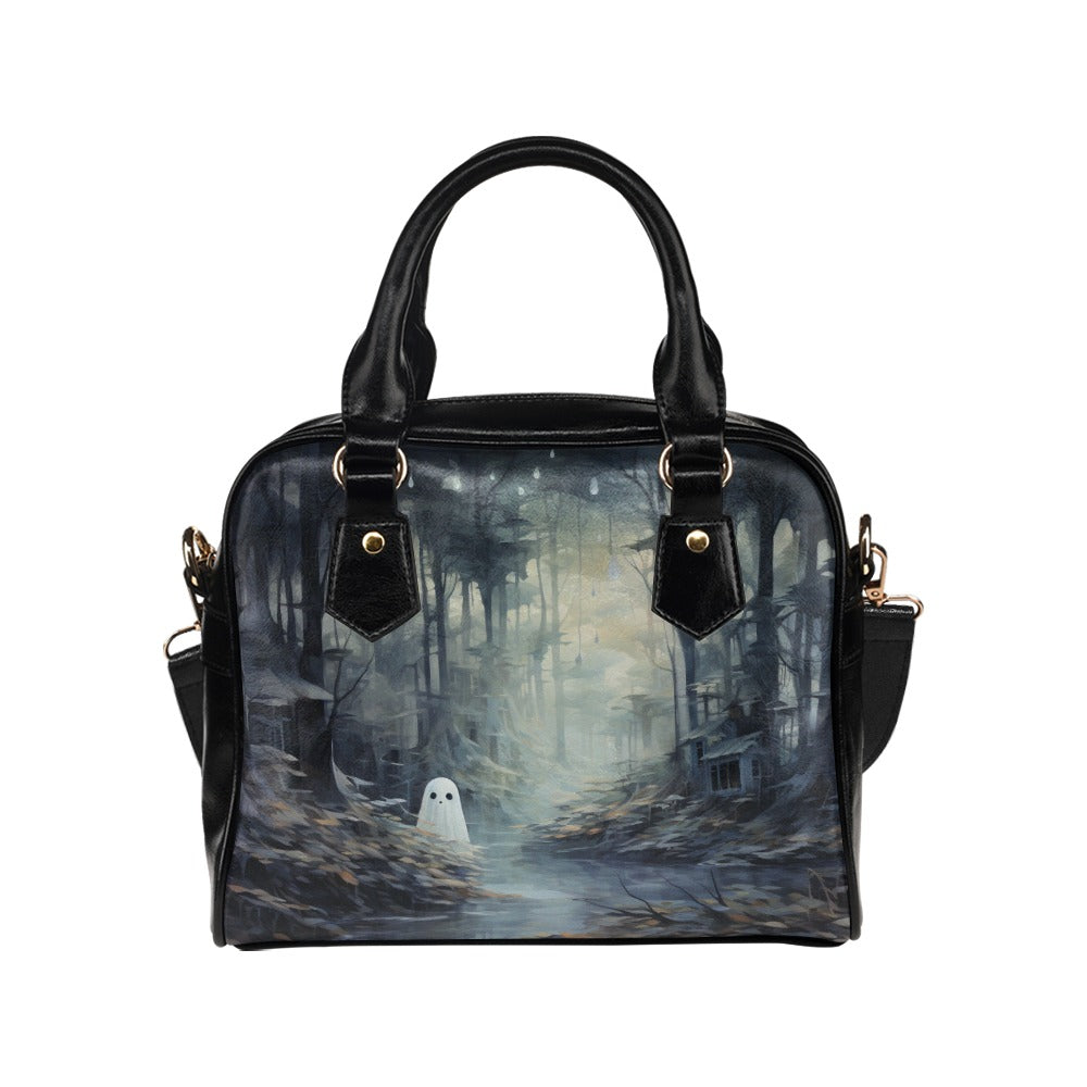 Spooky Cute Lonely Ghostie Bowler Bag