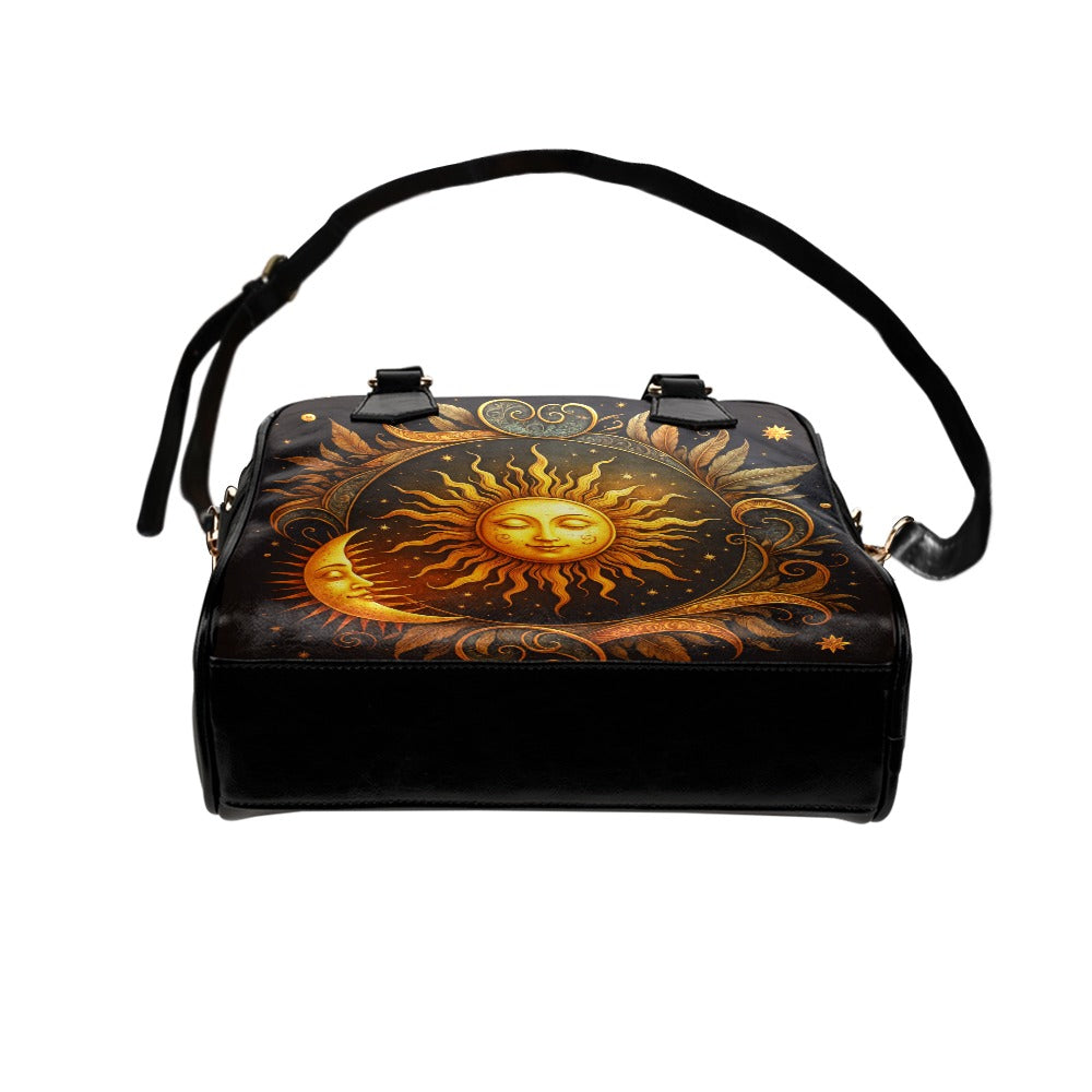 Celestial & Moon Bowler Handbag