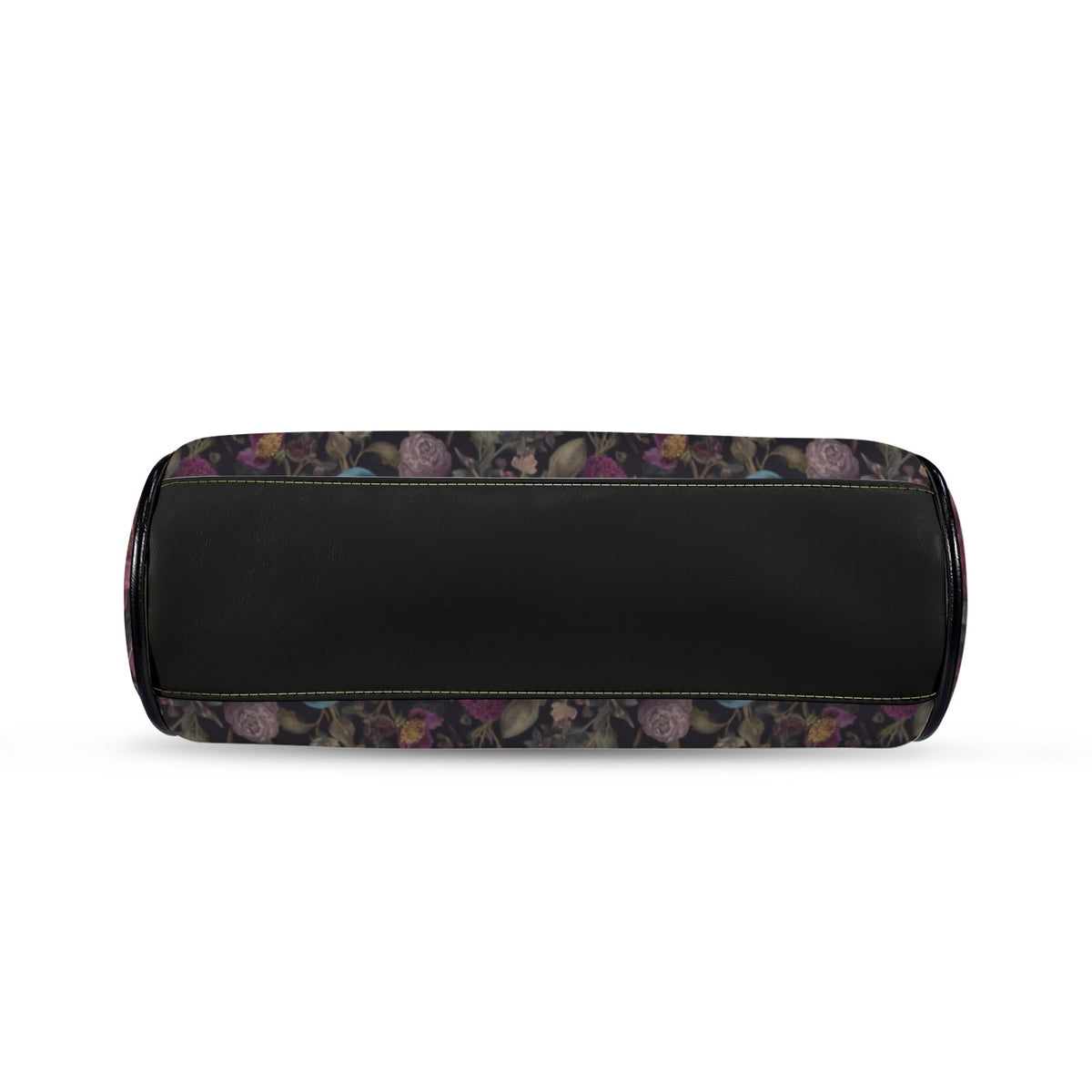 Ravens and Purple Flowers Kisslock Purse