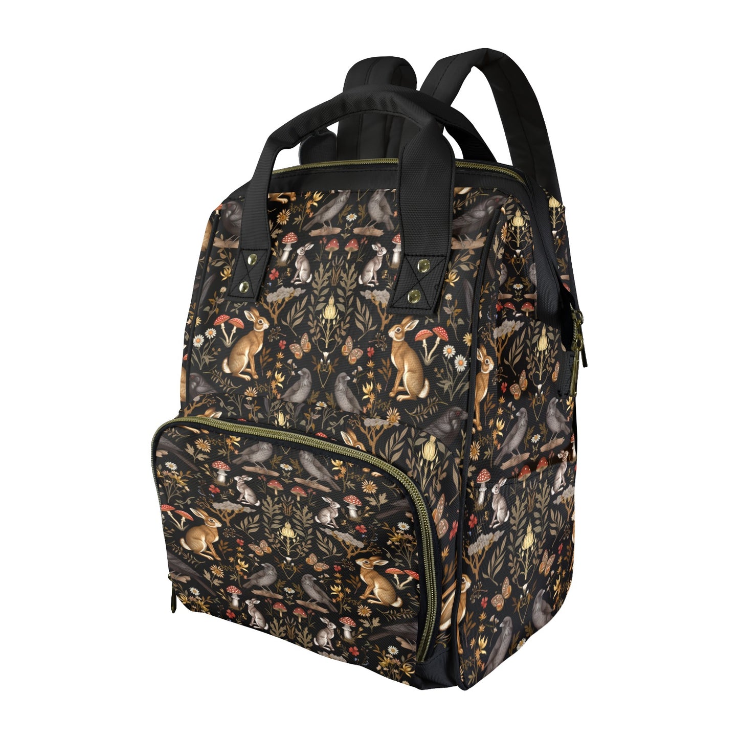 Dark Woodland Diaper Backpack