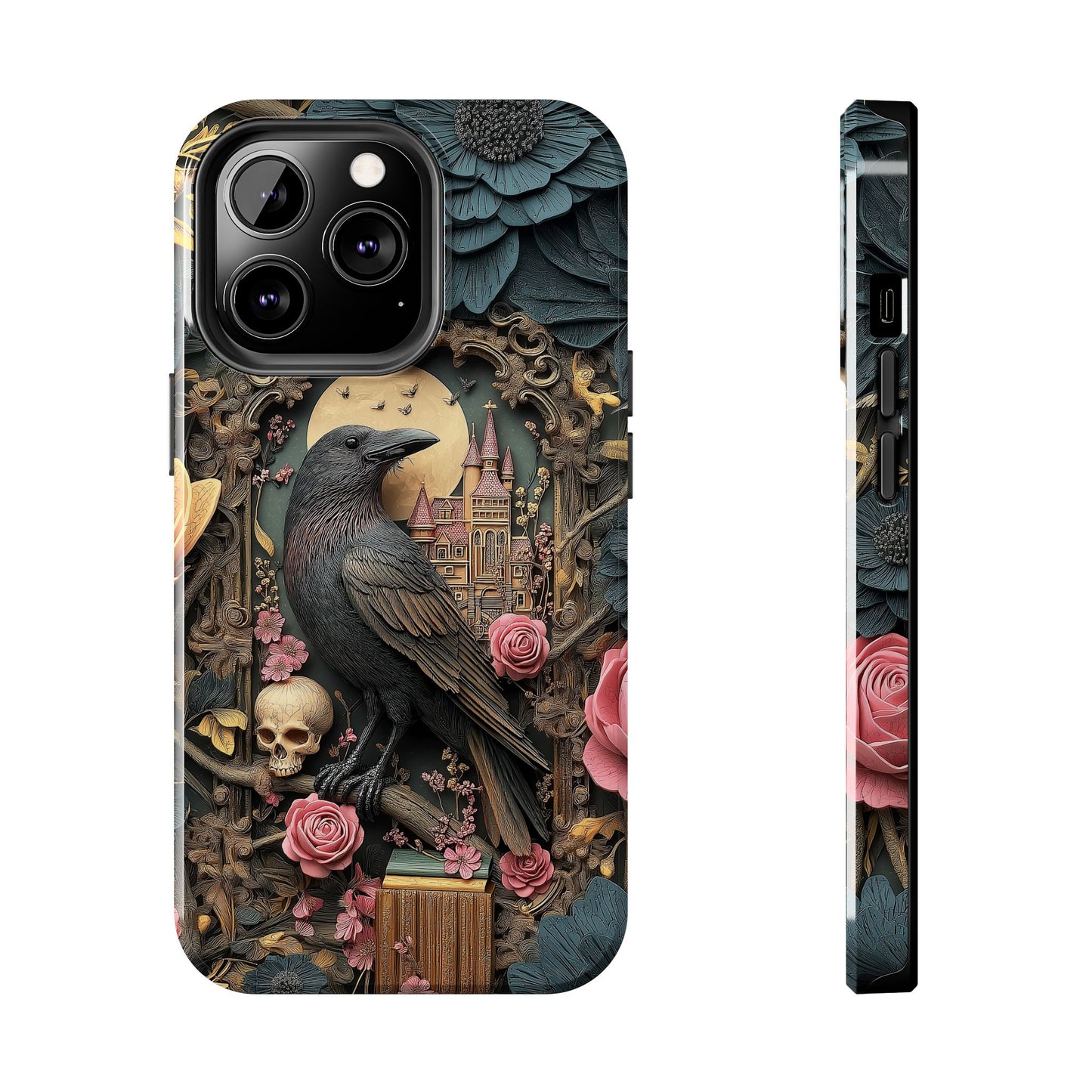 Gothic Raven Phone Case