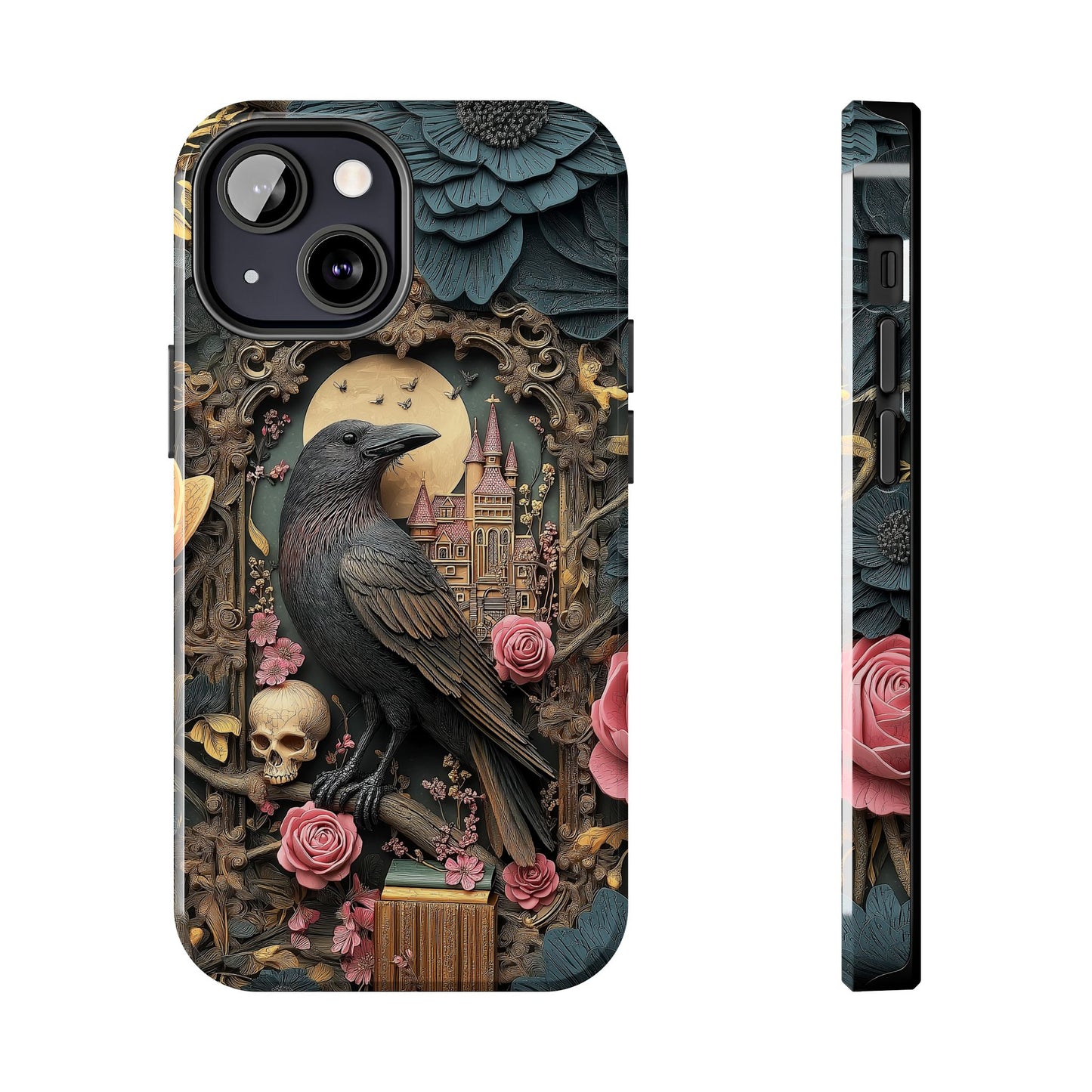 Gothic Raven Phone Case