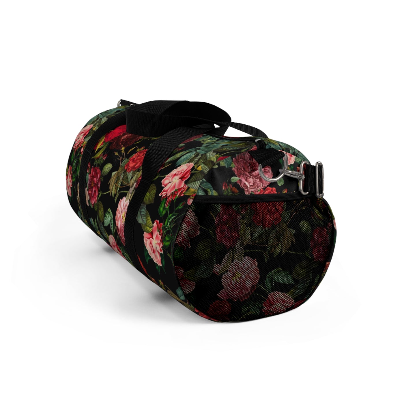 Vintage Dark Roses Whimsigoth Duffel Bag