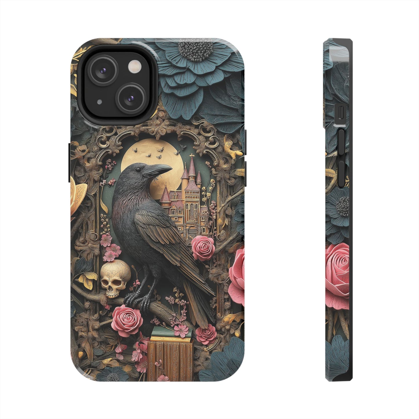Gothic Raven Phone Case