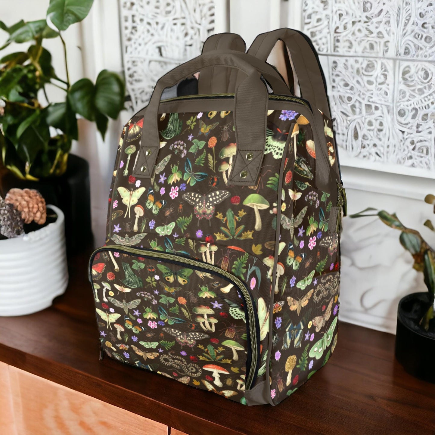 Vintage Naturalist Diaper Bag