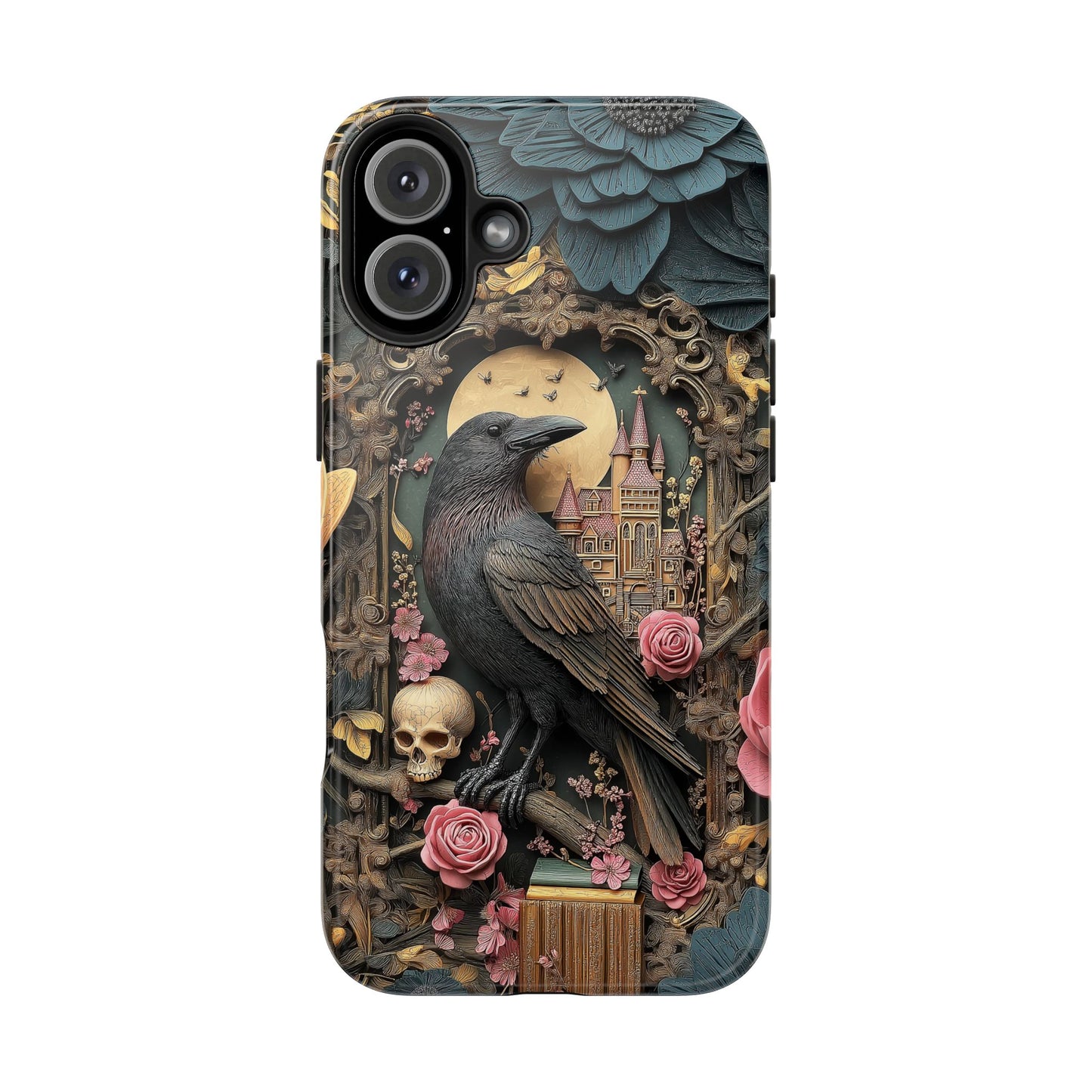 Gothic Raven Phone Case