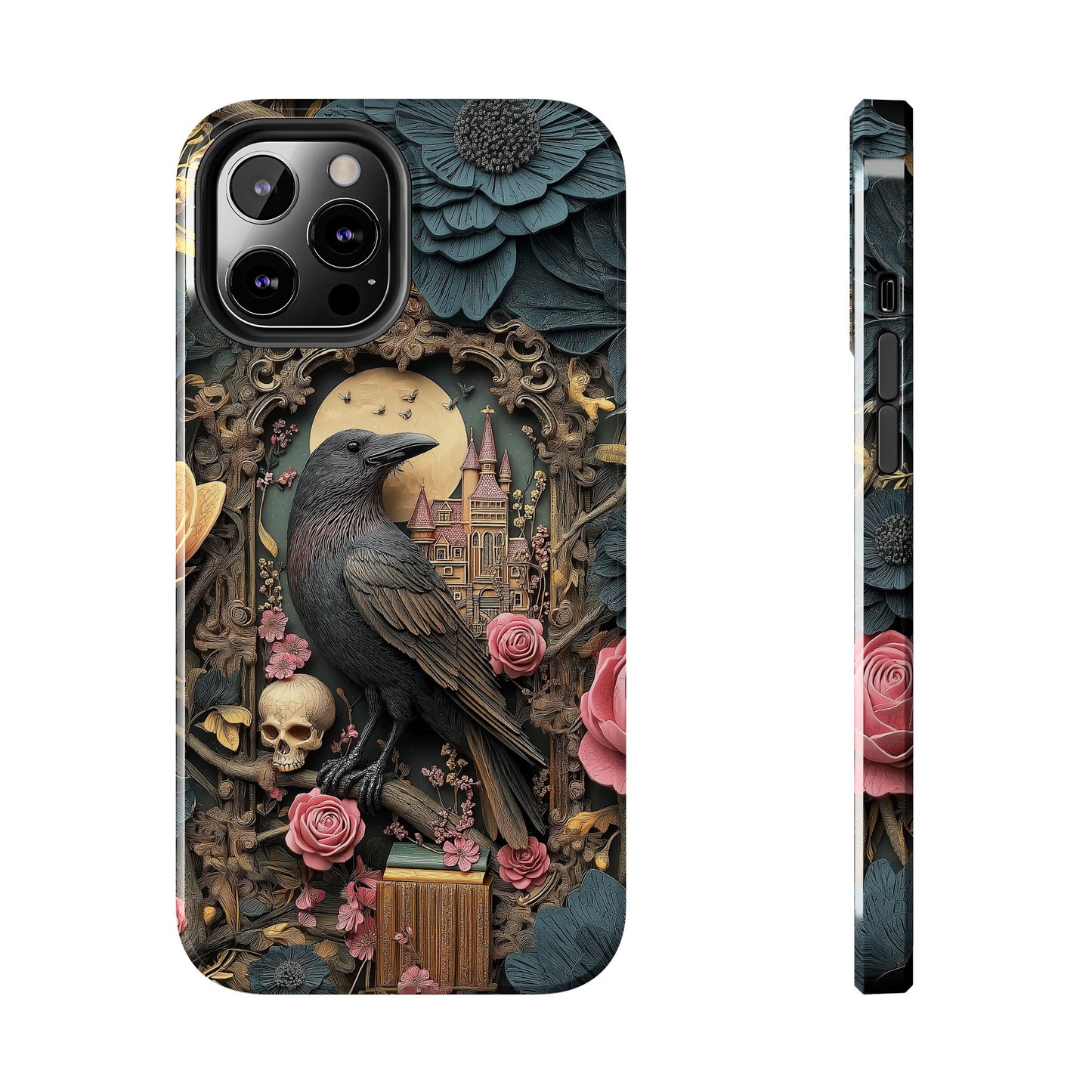 Gothic Raven Phone Case