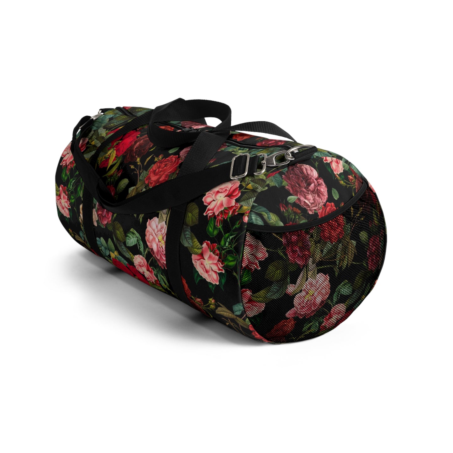 Vintage Dark Roses Whimsigoth Duffel Bag