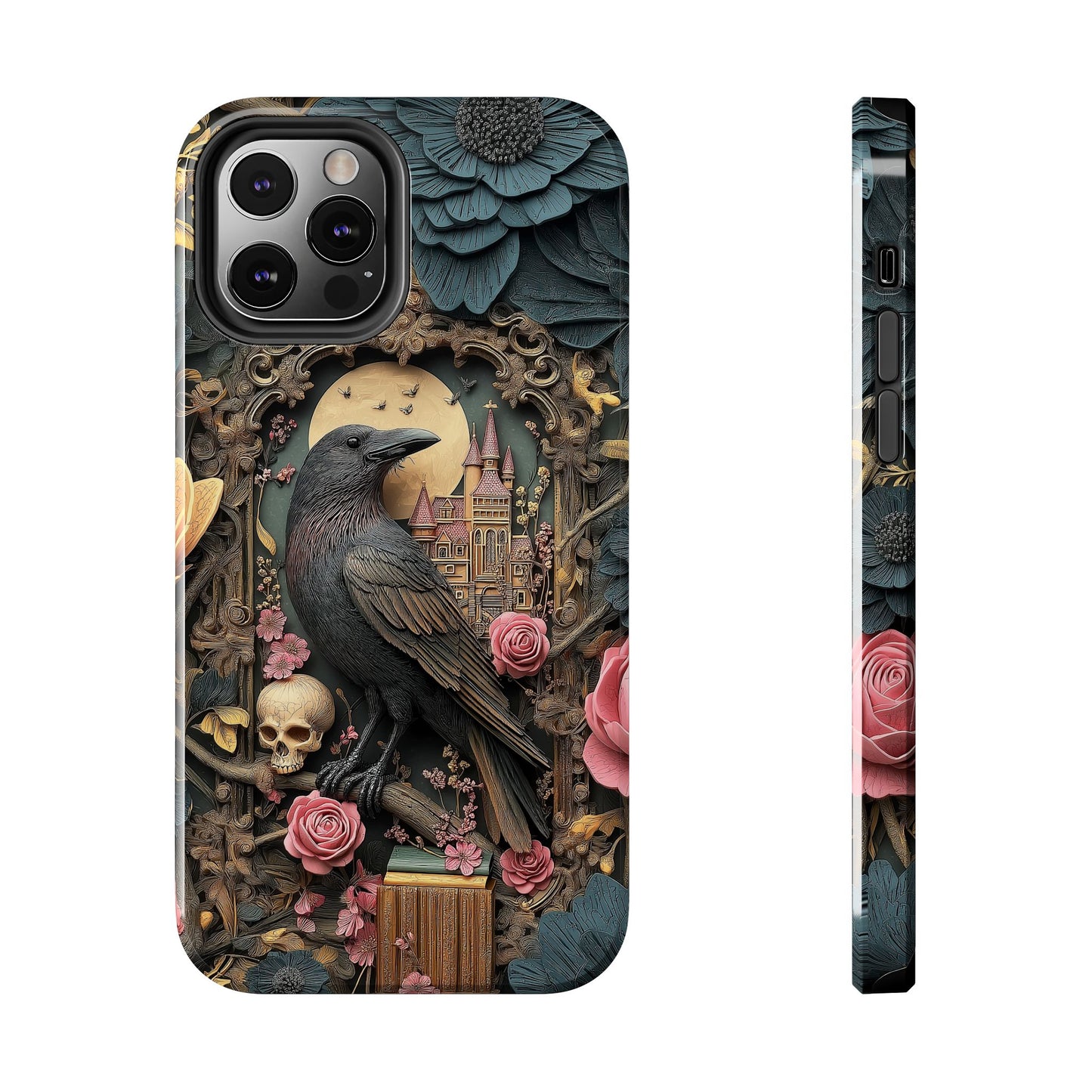 Gothic Raven Phone Case