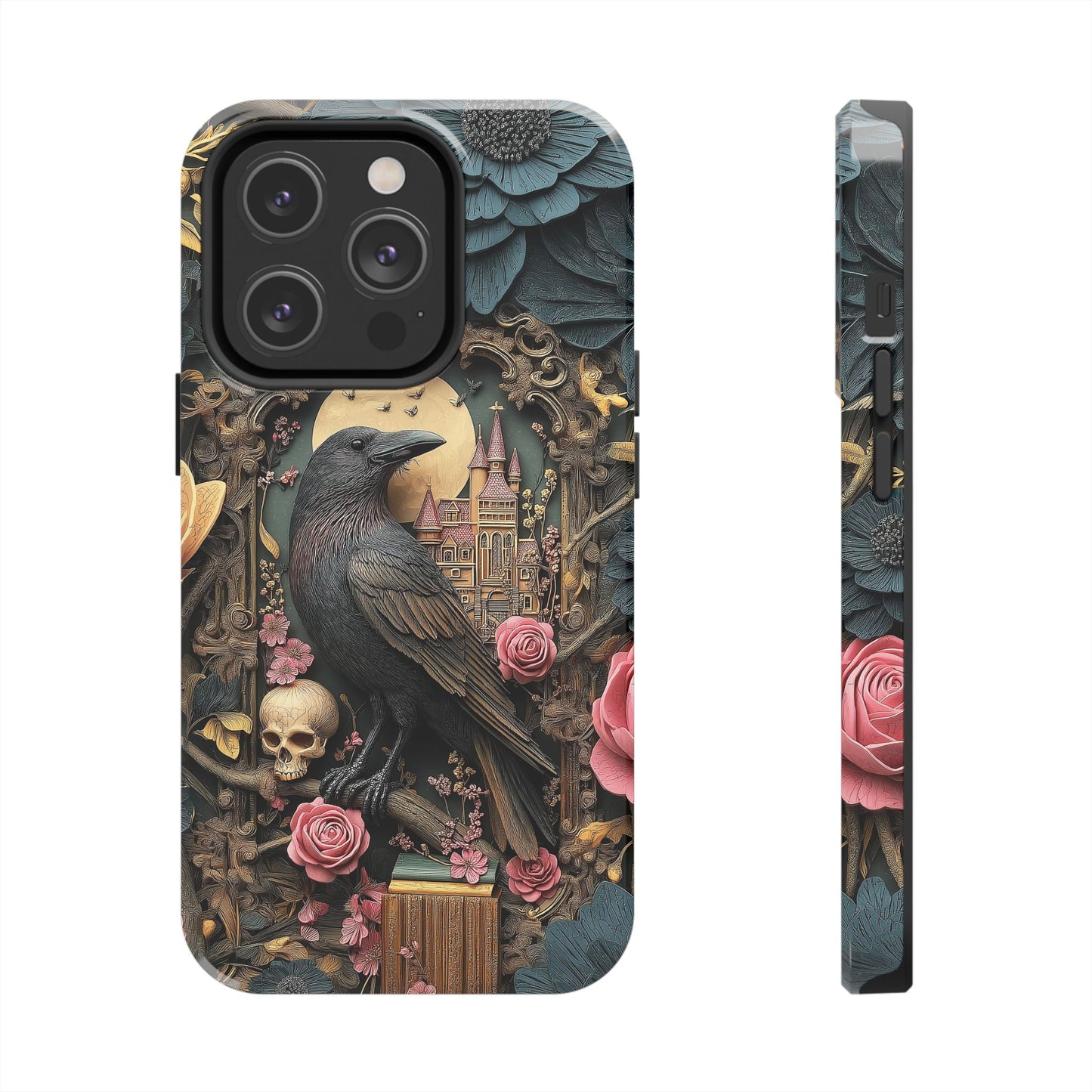 Gothic Raven Phone Case