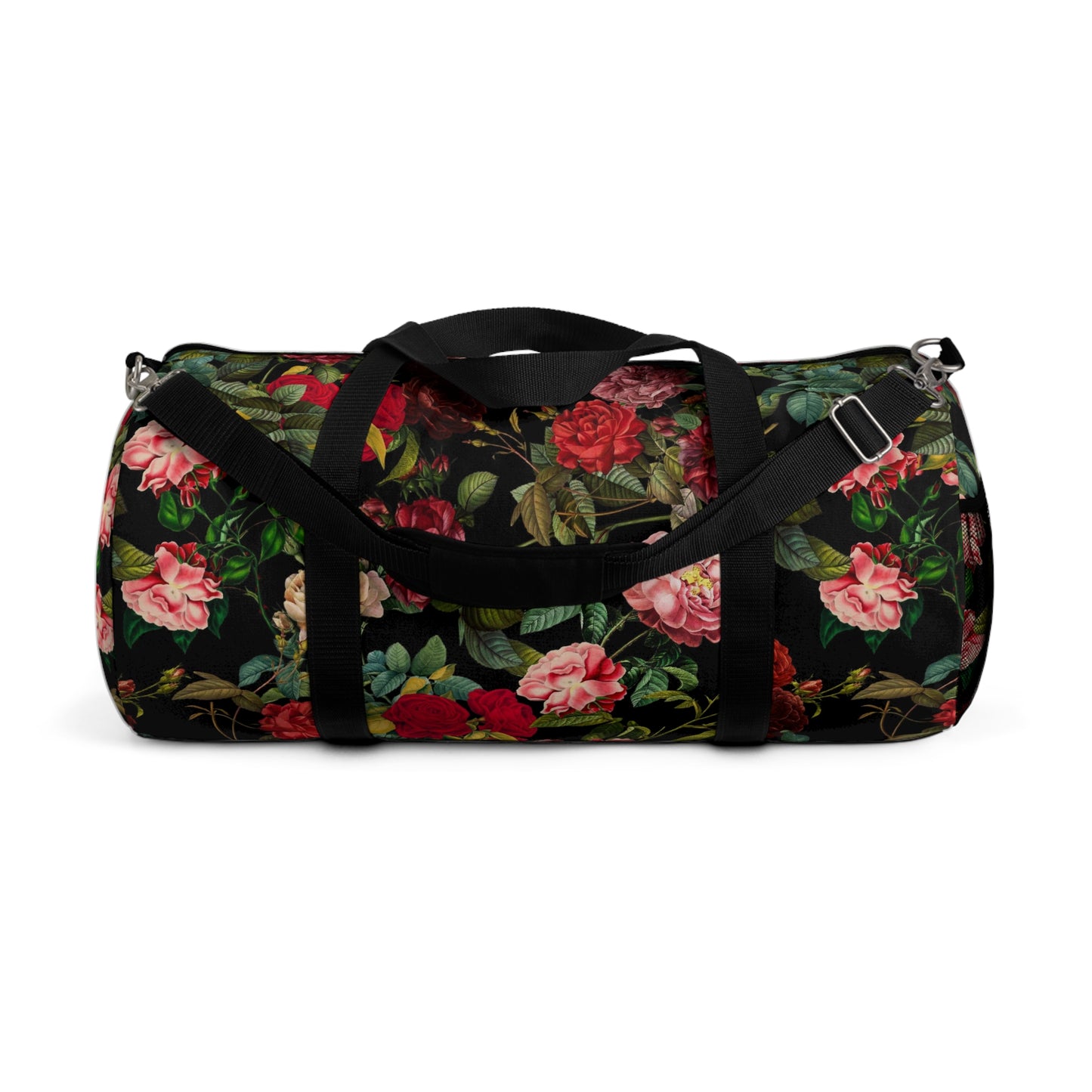 Vintage Dark Roses Whimsigoth Duffel Bag