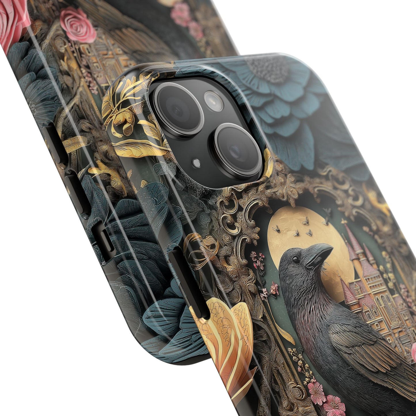 Gothic Raven Phone Case
