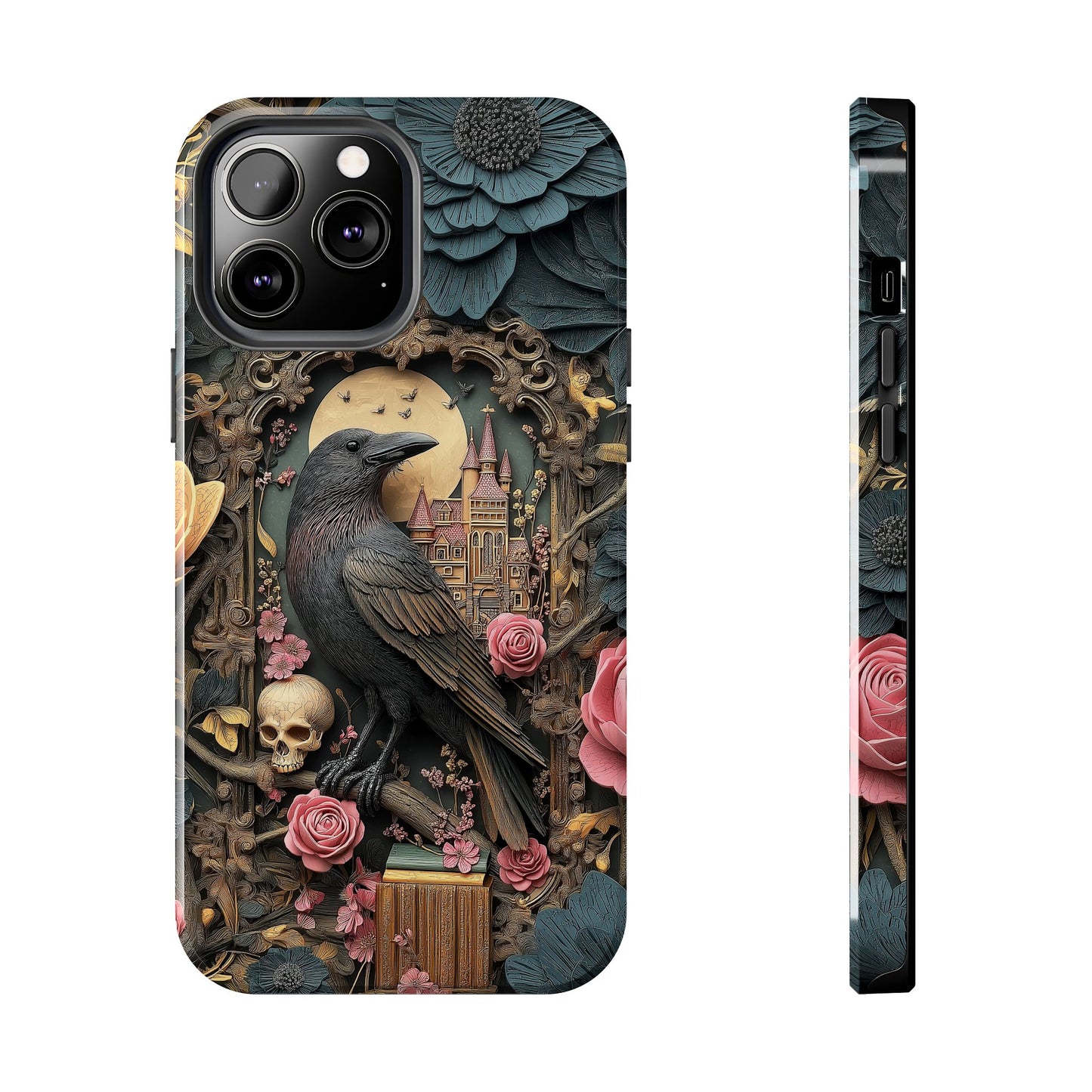 Gothic Raven Phone Case
