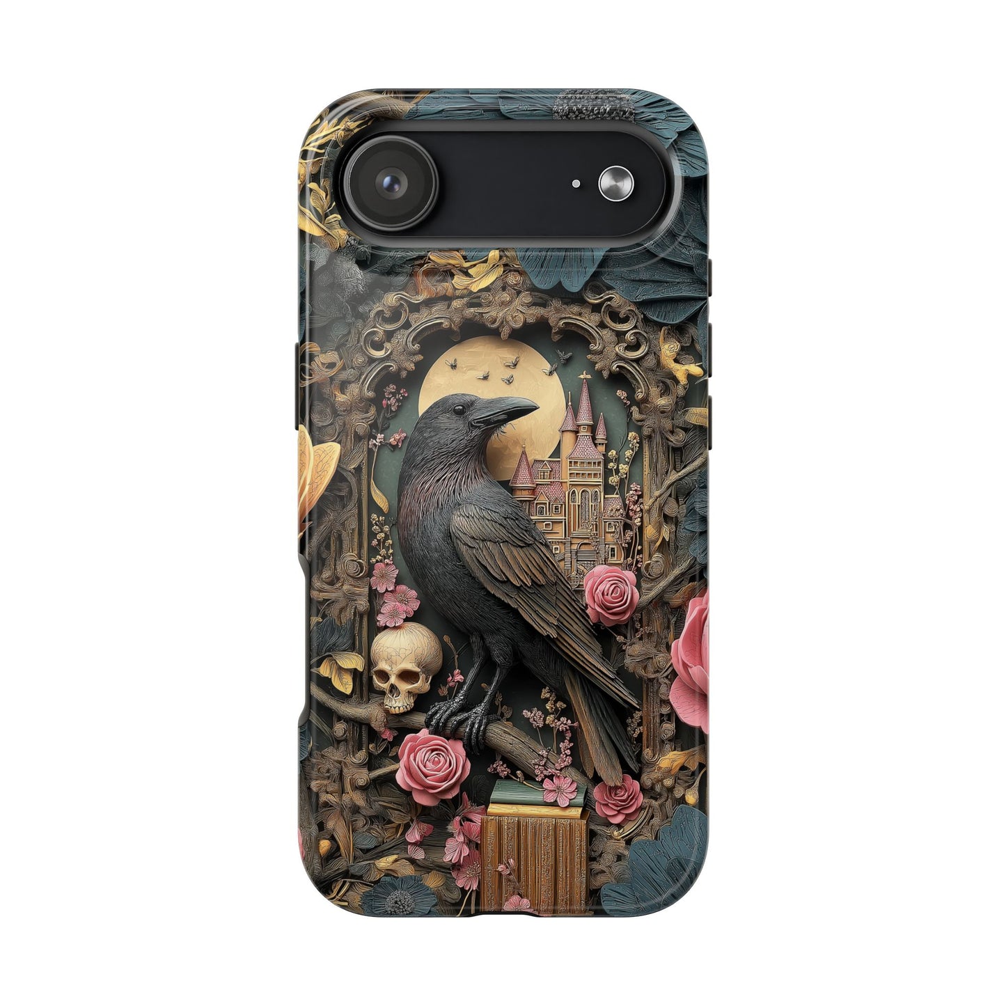 Gothic Raven Phone Case