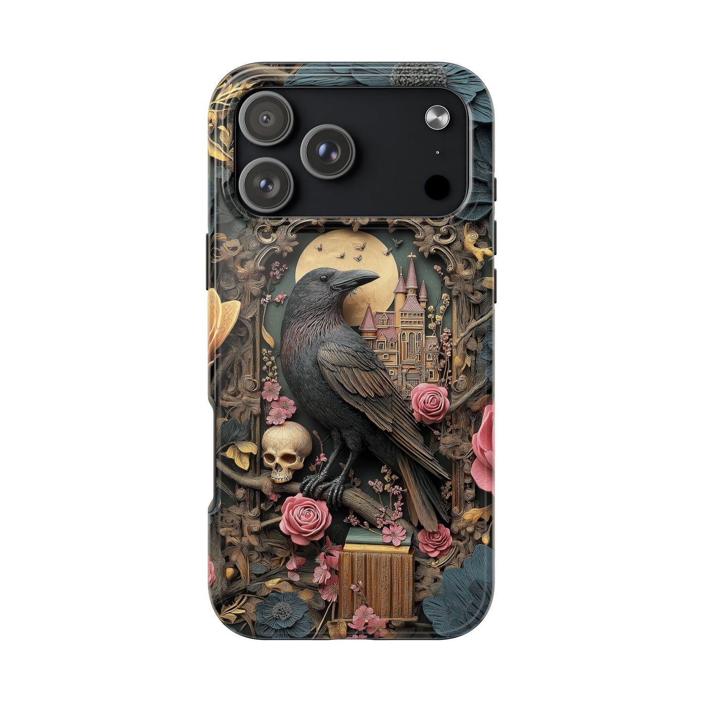 Gothic Raven Phone Case