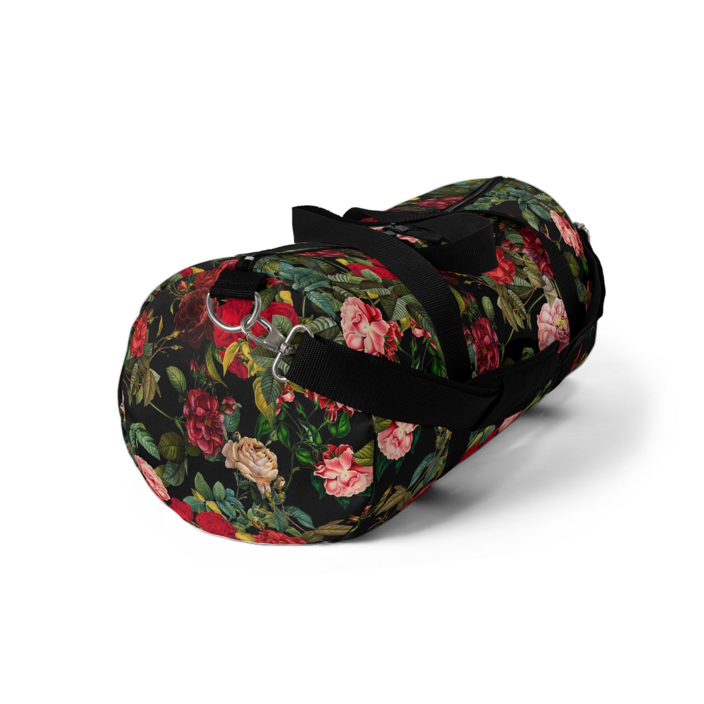 Vintage Dark Roses Whimsigoth Duffel Bag