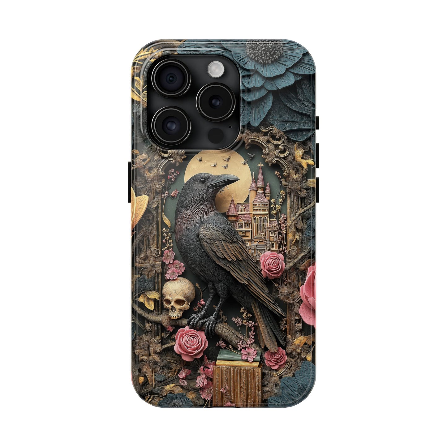 Gothic Raven Phone Case