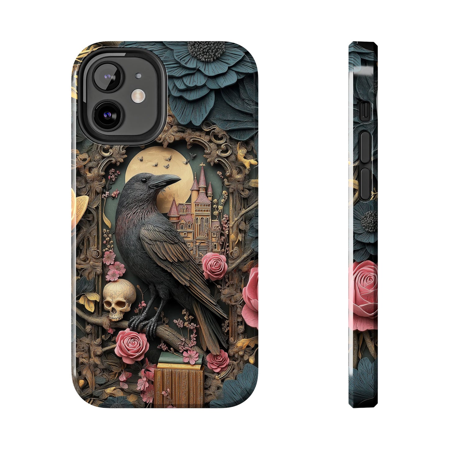 Gothic Raven Phone Case