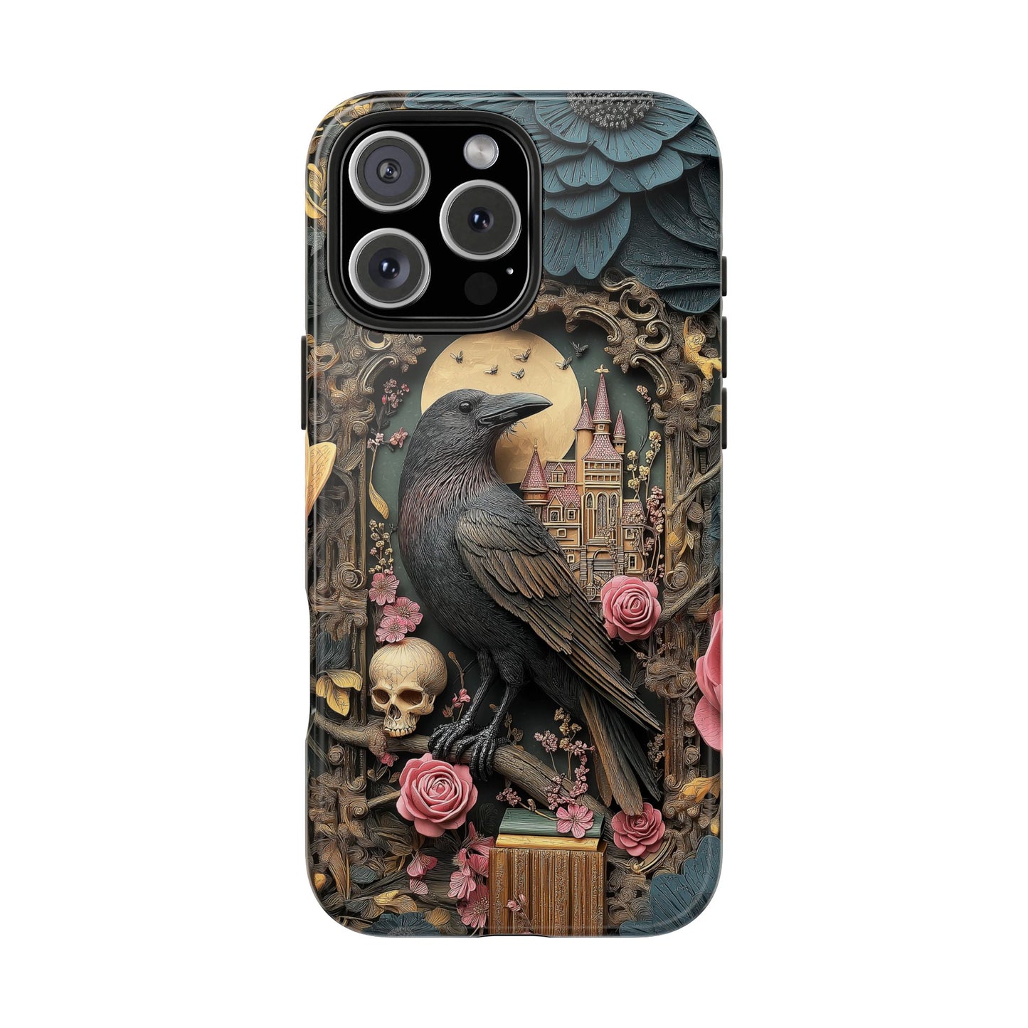 Gothic Raven Phone Case