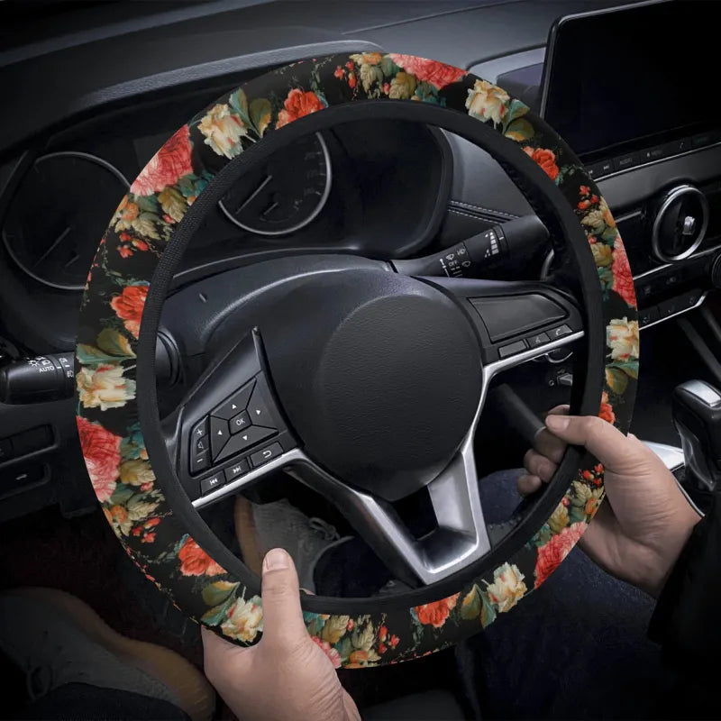 Cottagecore Rose Chintz Seat Covers