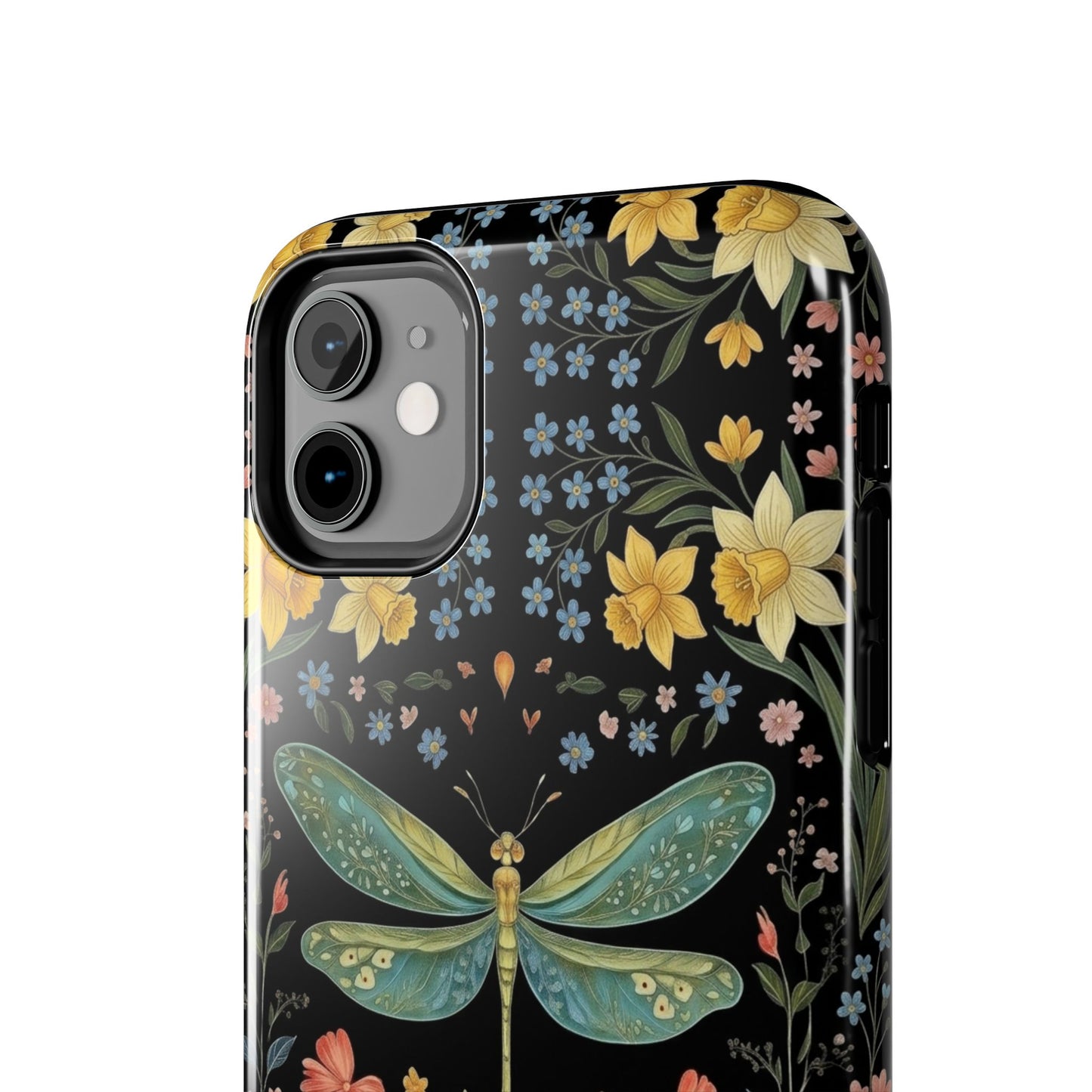 Dragonflies & Daisies Cottagecore Phone Case