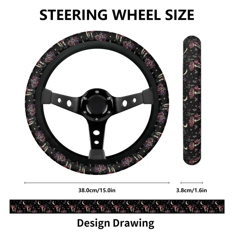 Witchy Moons & Mushrooms Car Seat Covers and Accessories