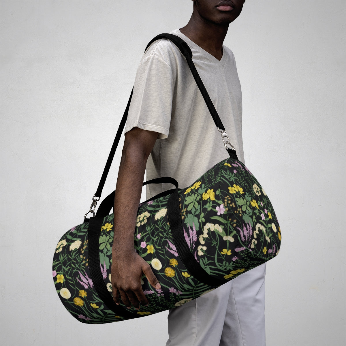 Cottagecore Wildflowers Duffel Bag