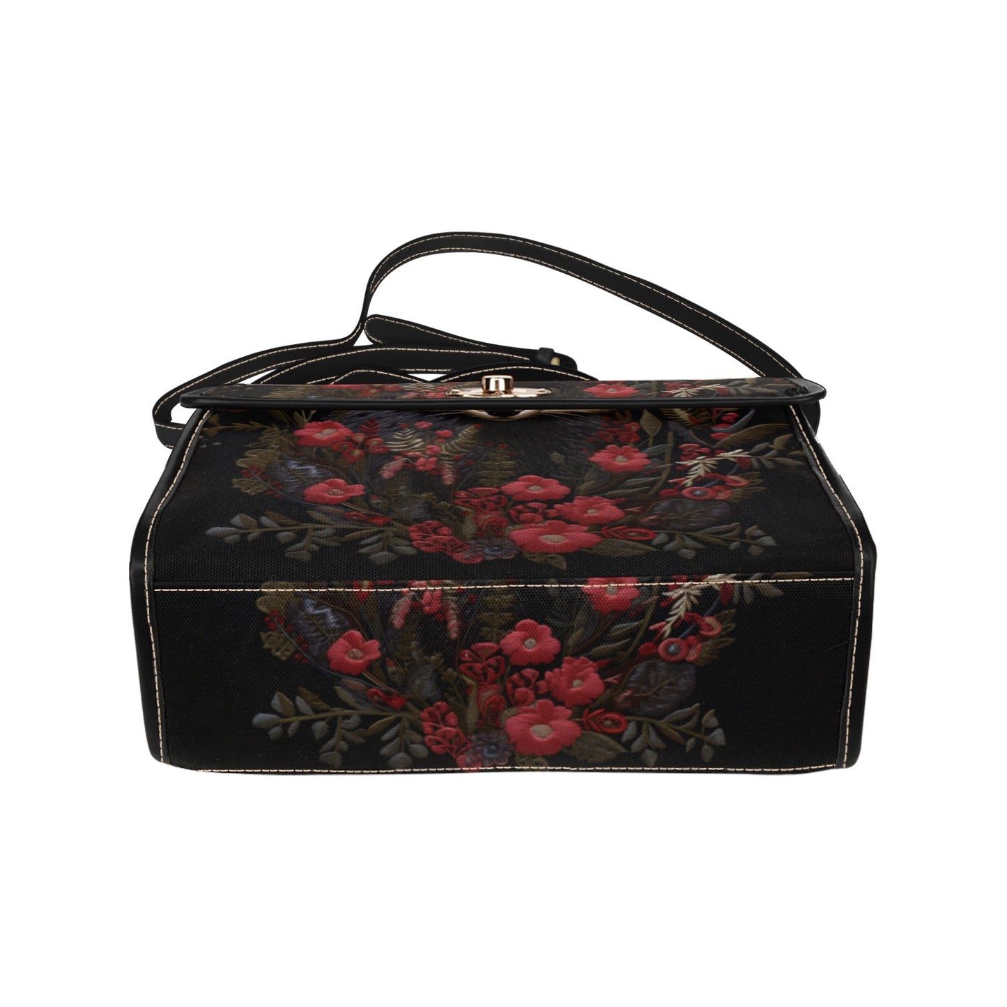 Raccoon and Flowers Satchel & Wallet