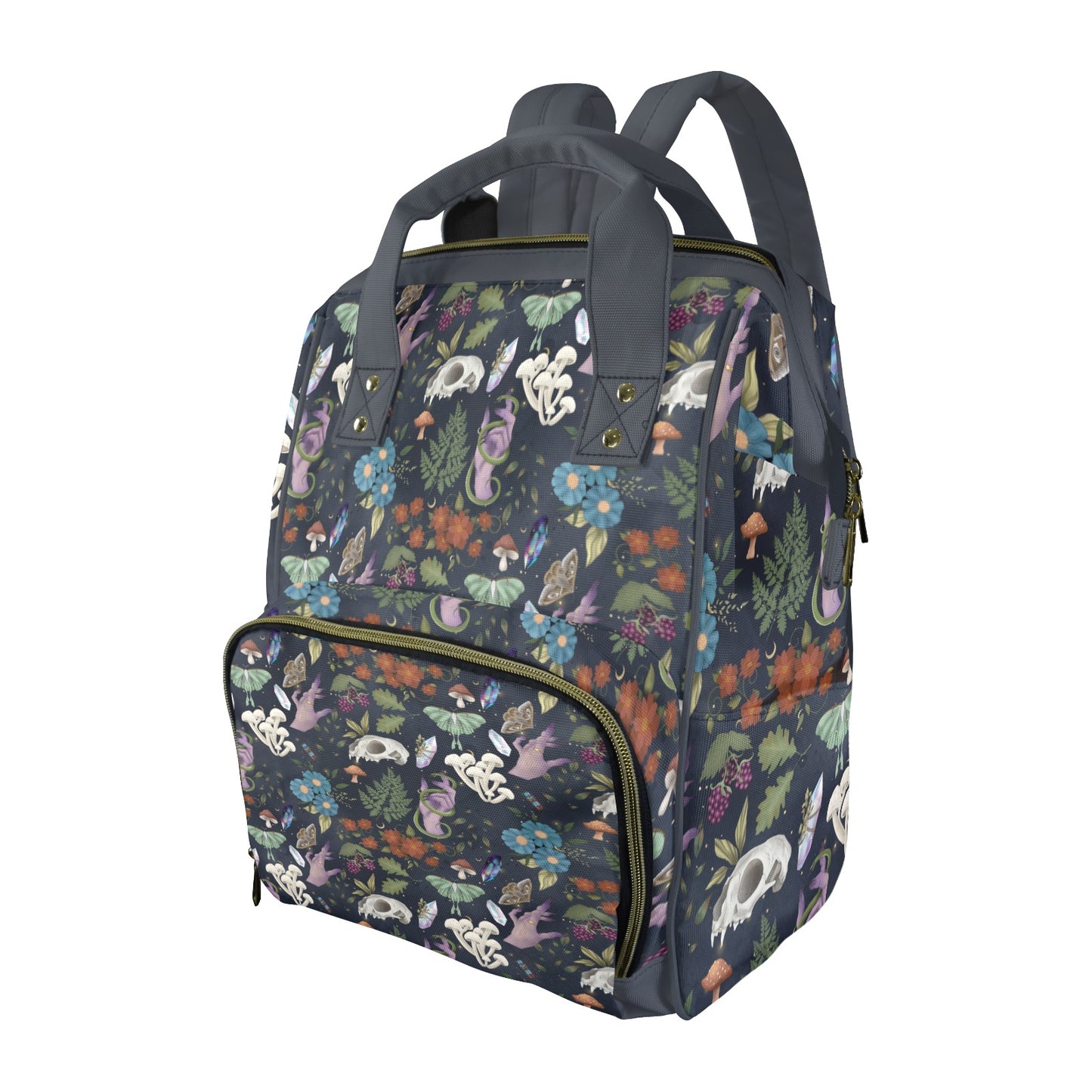 Goblincore Dark Forest Diaper Backpack