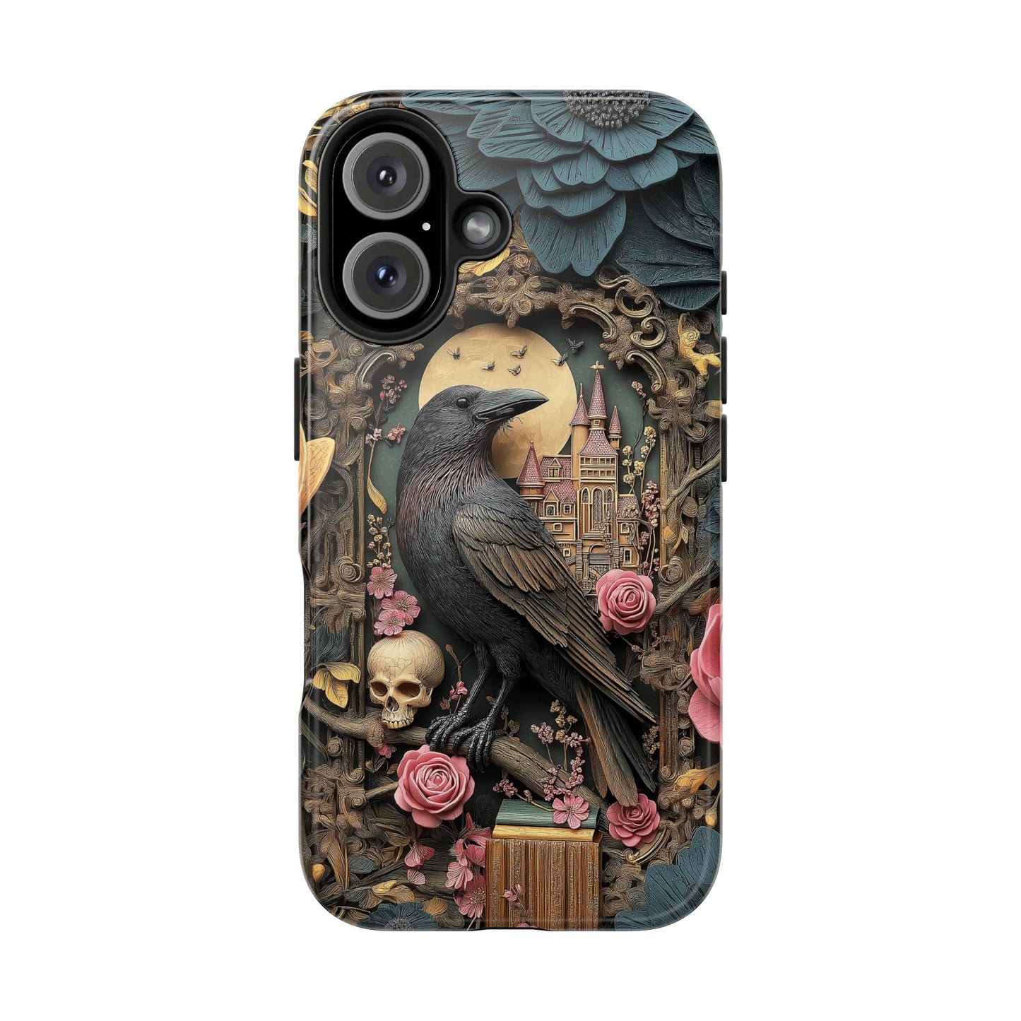 Gothic Raven Phone Case