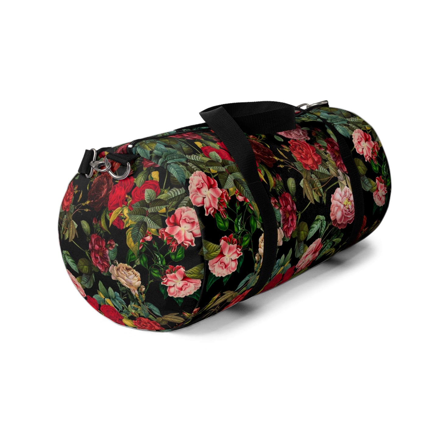 Vintage Dark Roses Whimsigoth Duffel Bag