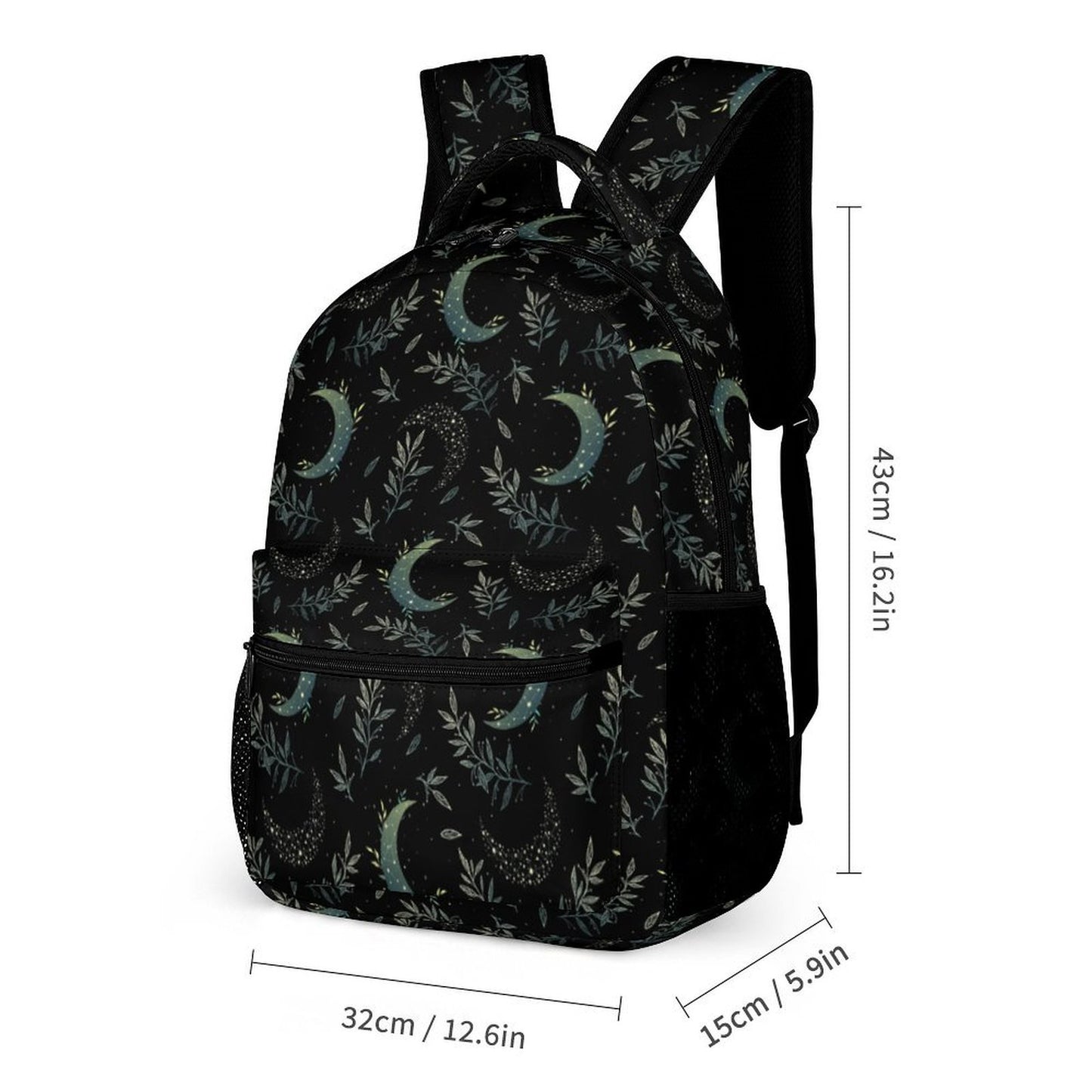Witchy Moons Backpack School Set