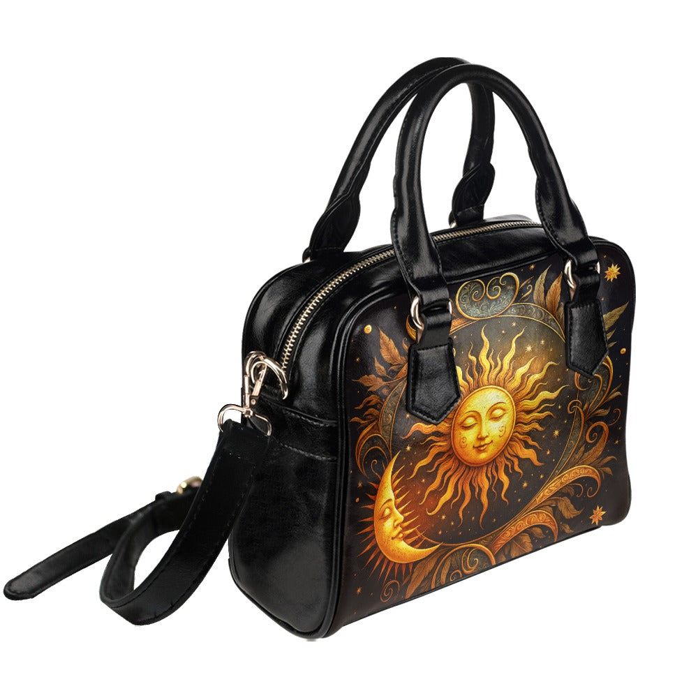 Celestial & Moon Bowler Handbag