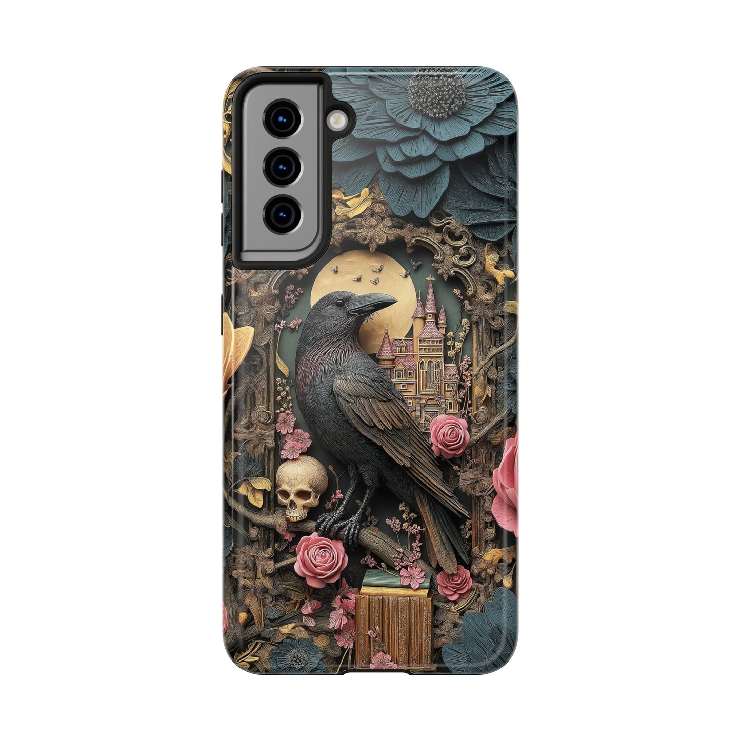 Gothic Raven Phone Case