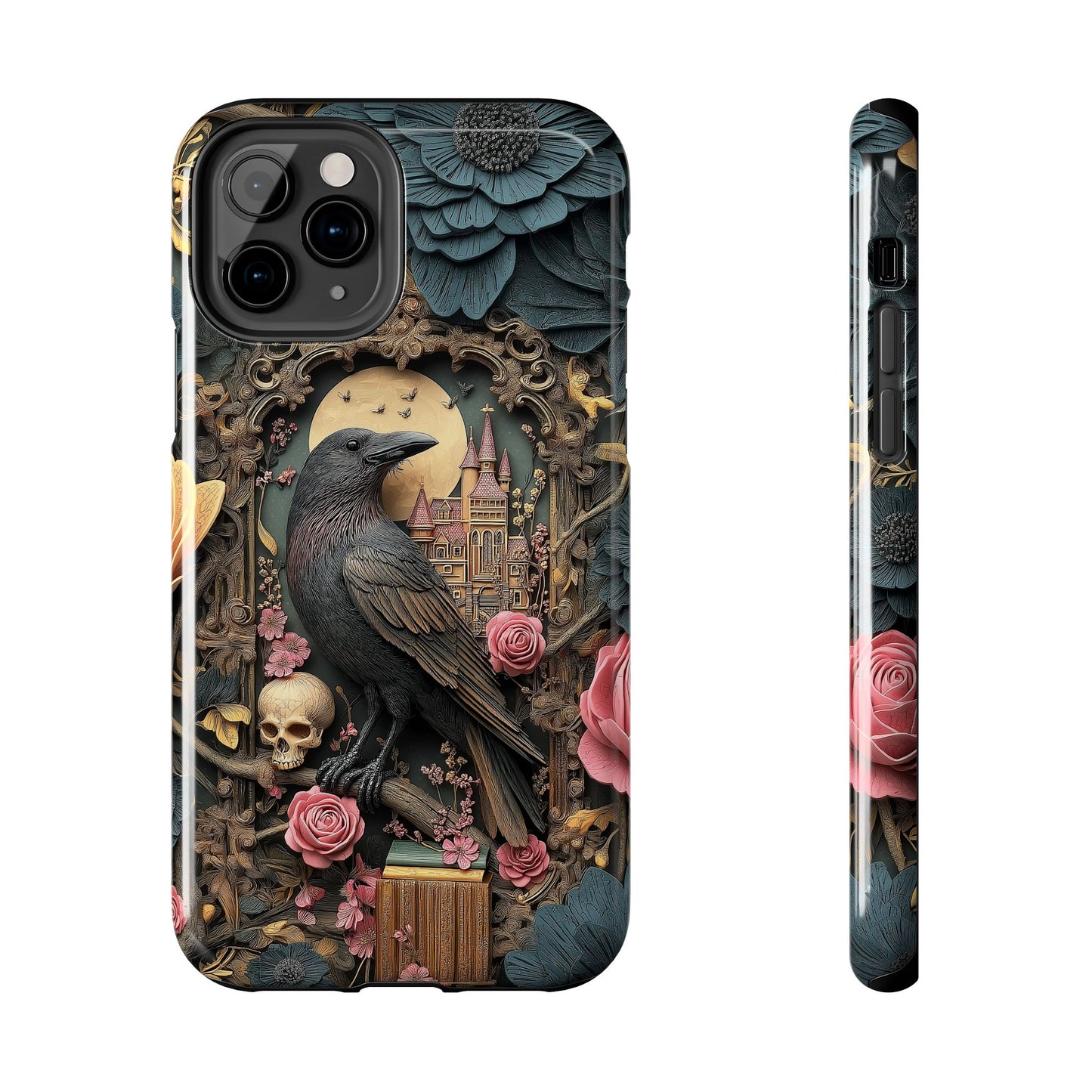 Gothic Raven Phone Case
