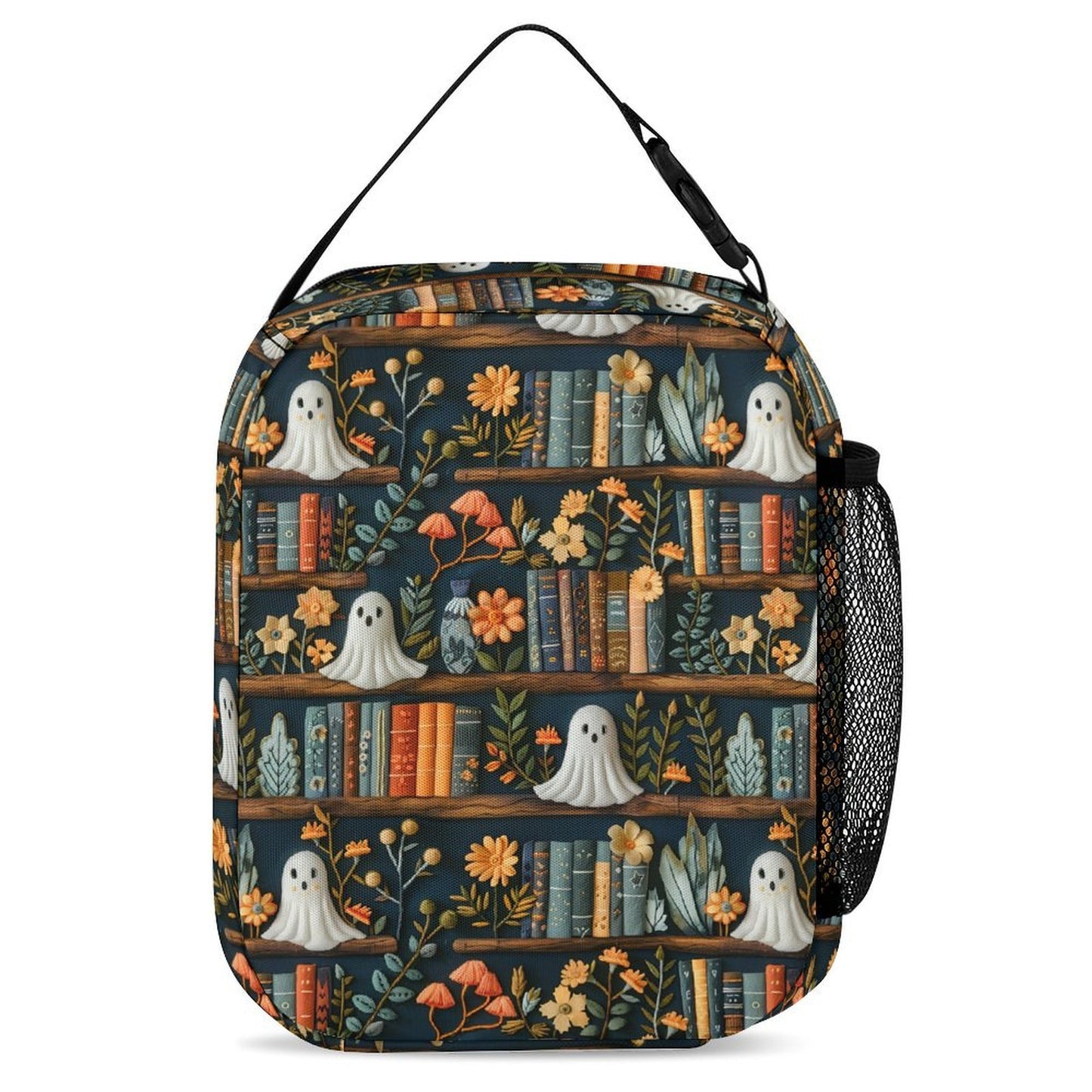Cute Ghosties and Books Backpack School Set