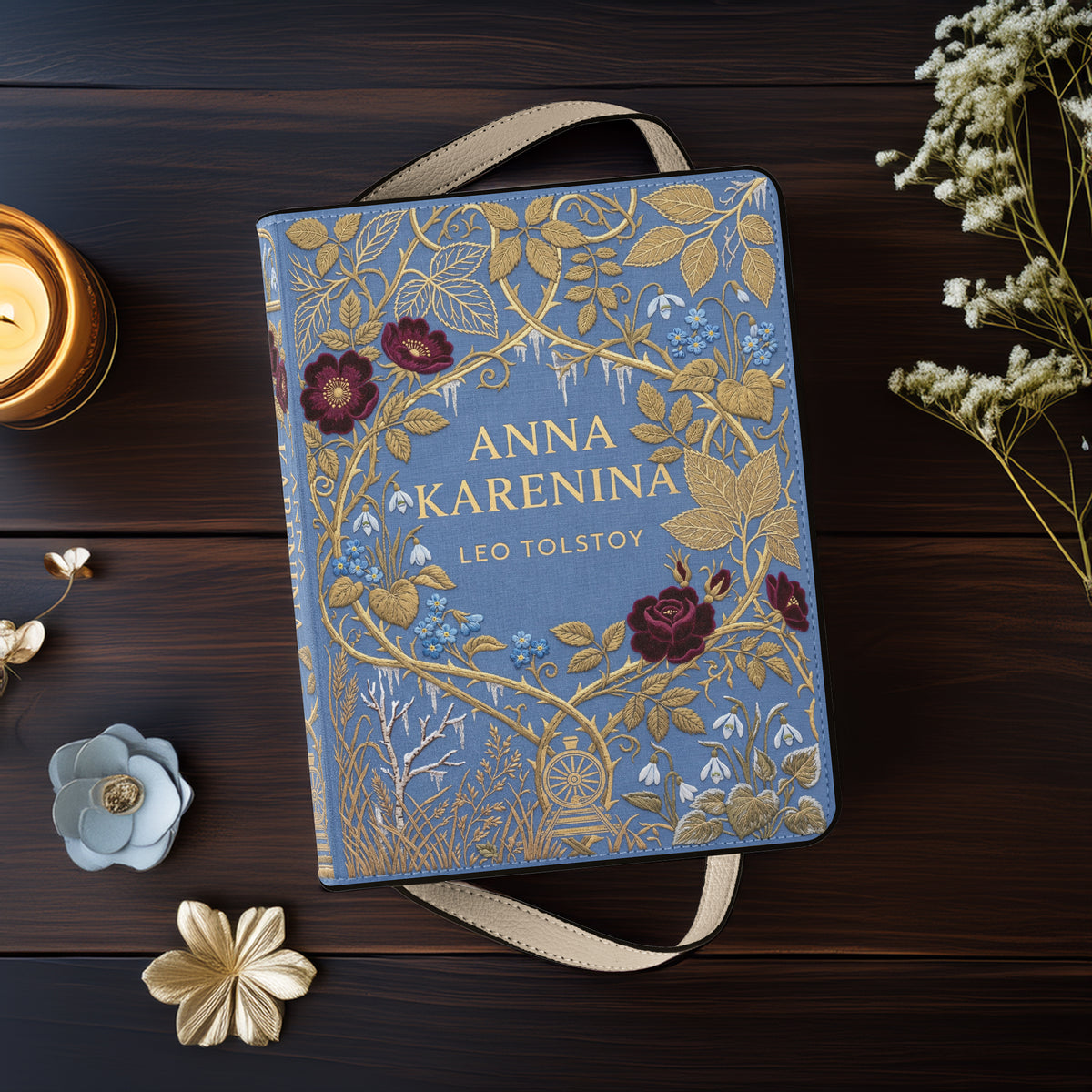 Anna Karenina Book-Shaped Purse