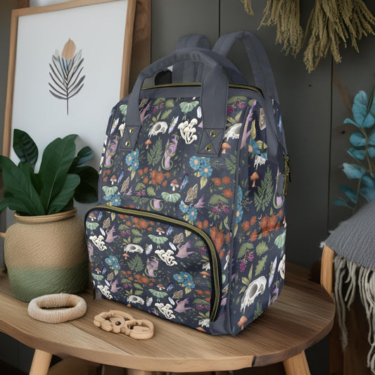Goblincore Dark Forest Diaper Backpack