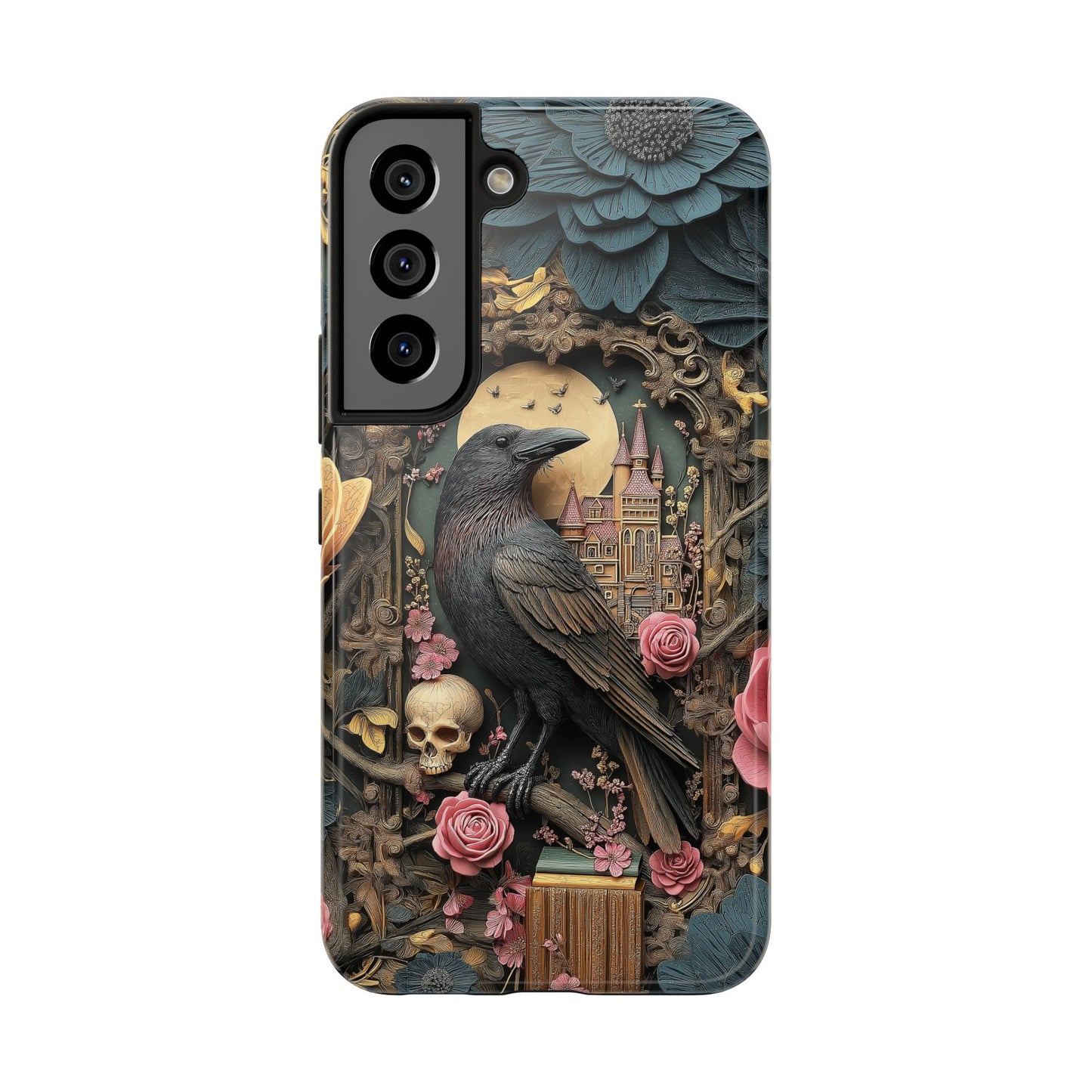 Gothic Raven Phone Case