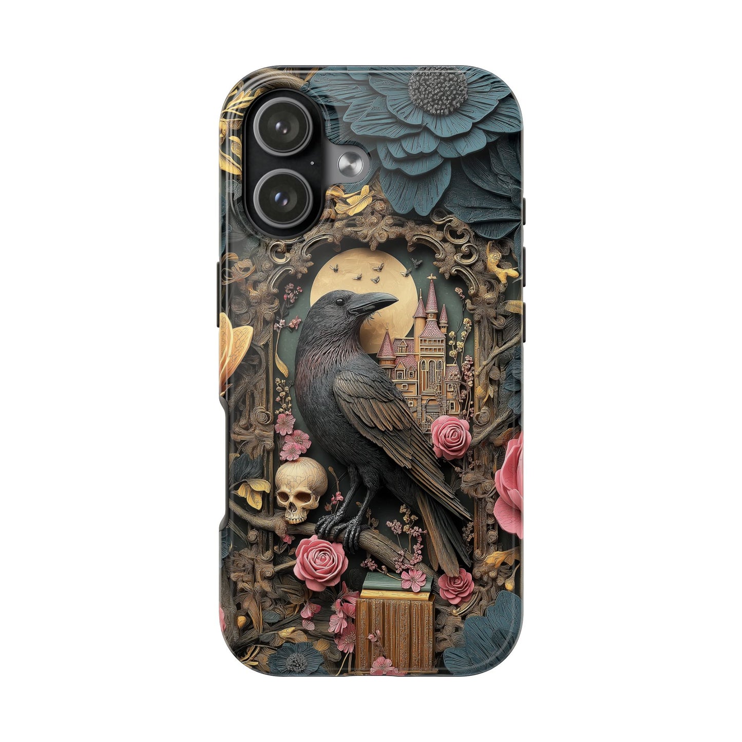 Gothic Raven Phone Case