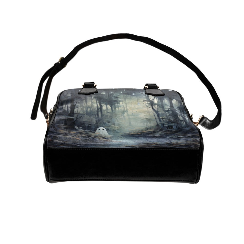 Spooky Cute Lonely Ghostie Bowler Bag