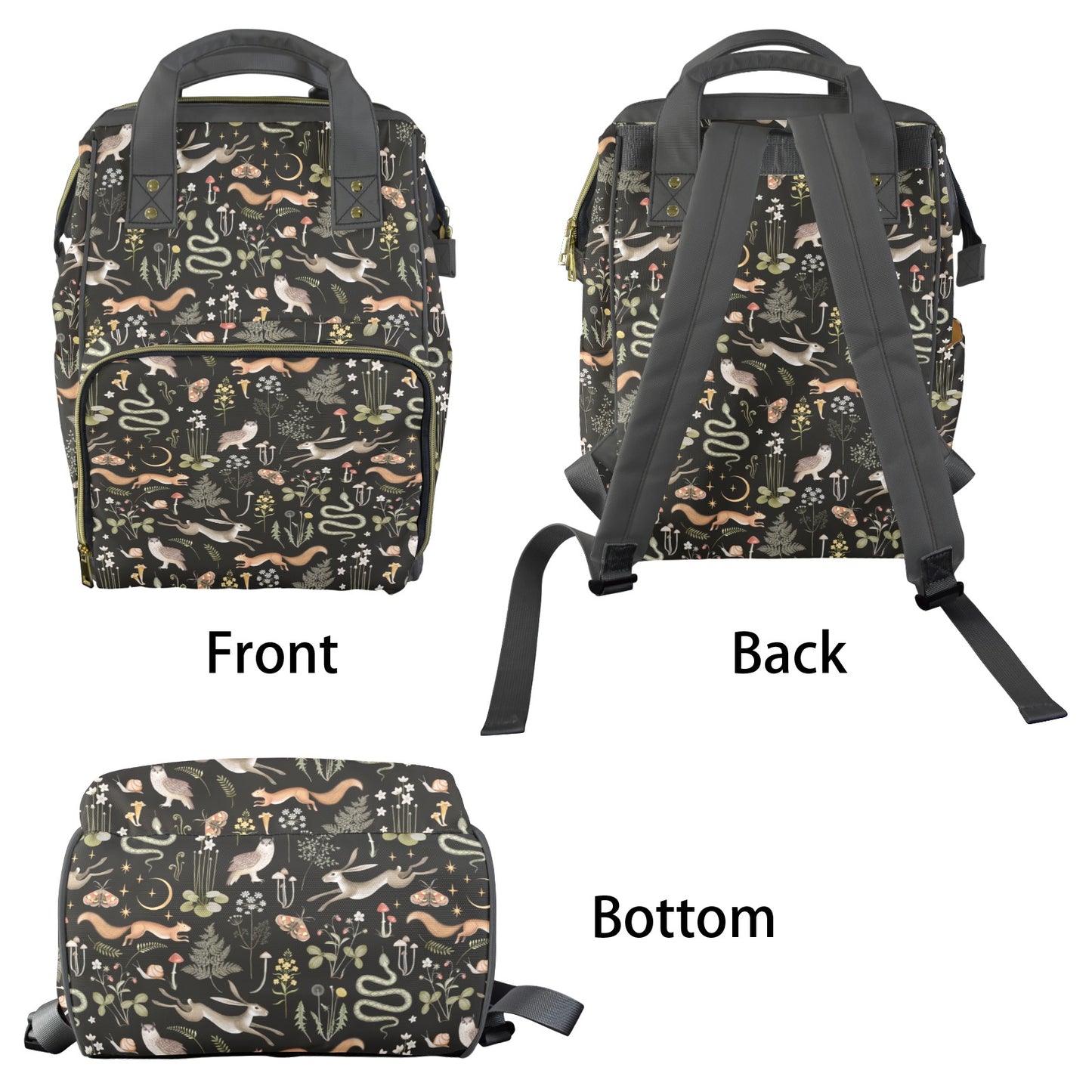 Fabled Fairy Forestcore Multifunction Diaper Backpack