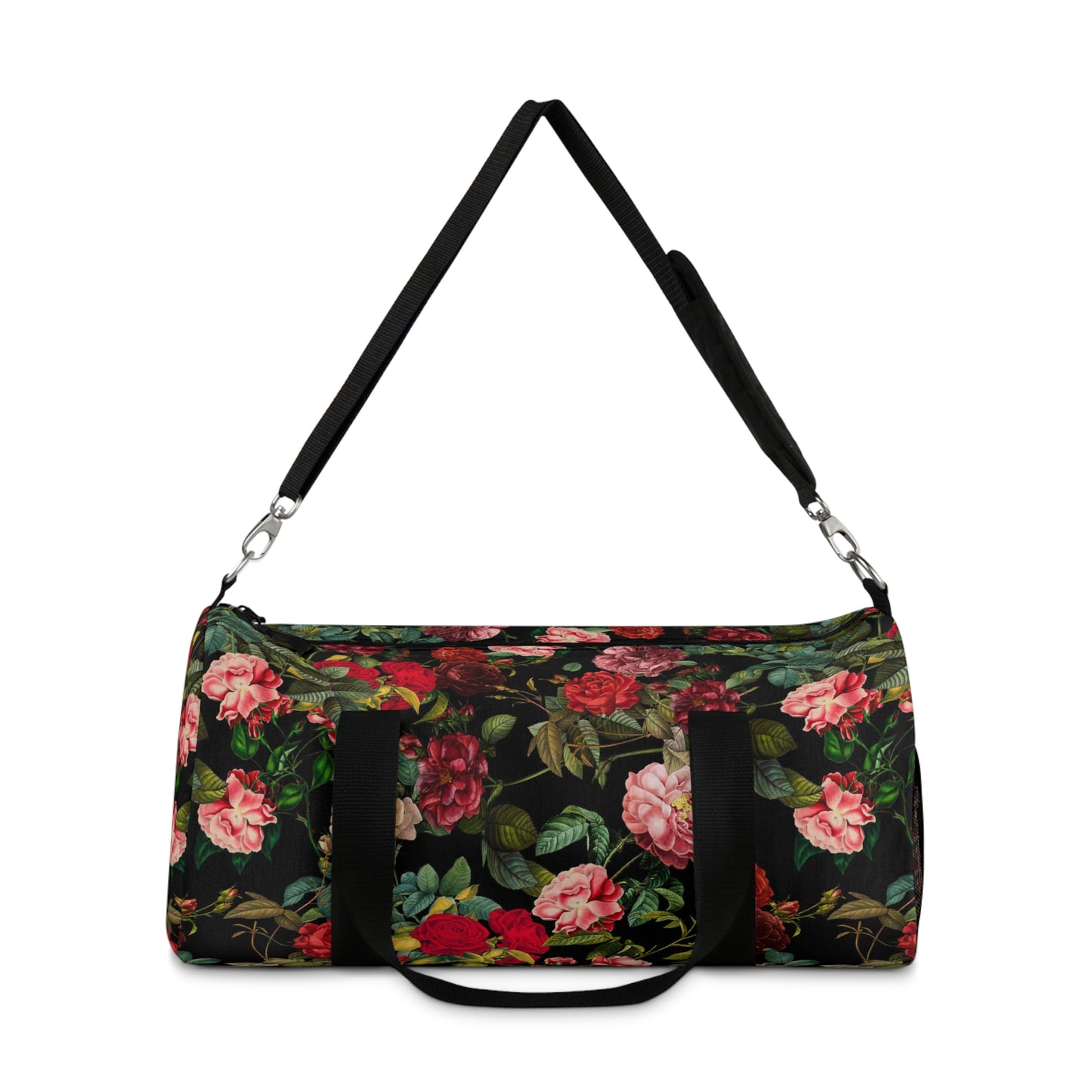 Vintage Dark Roses Whimsigoth Duffel Bag