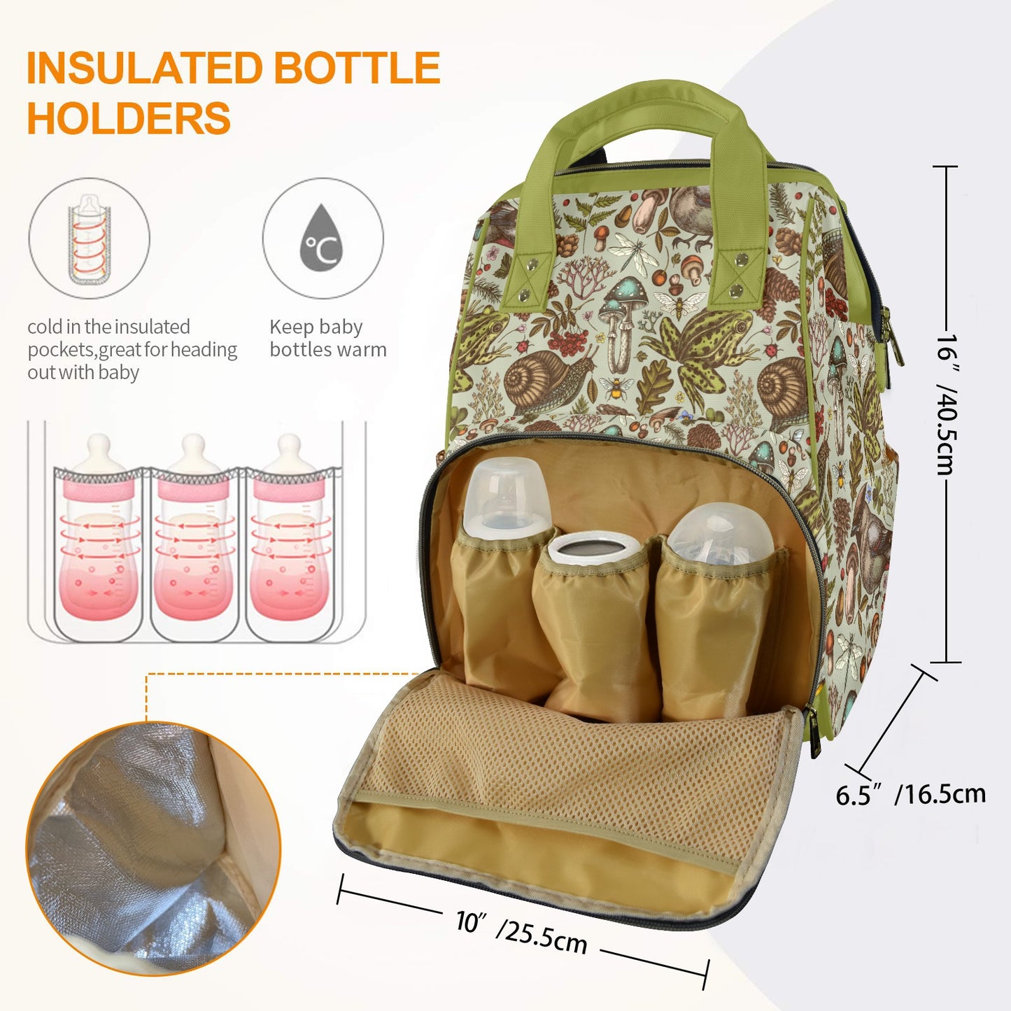 Enchanted Forest Diaper Backpack
