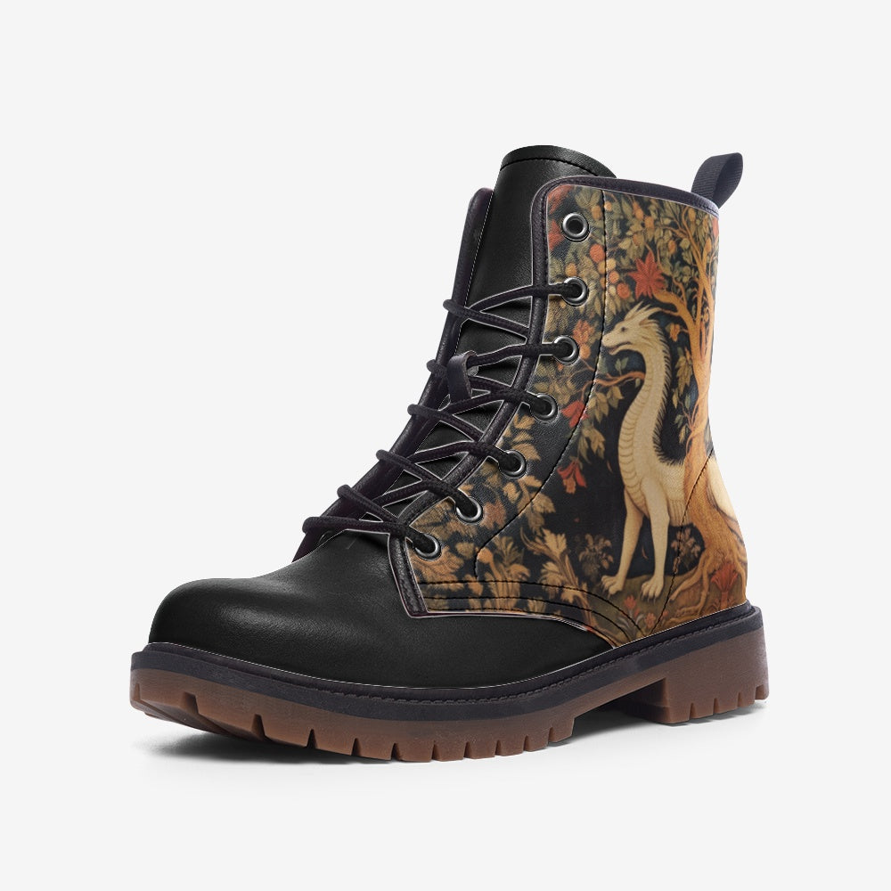 Medieval Dragon Vegan Boots