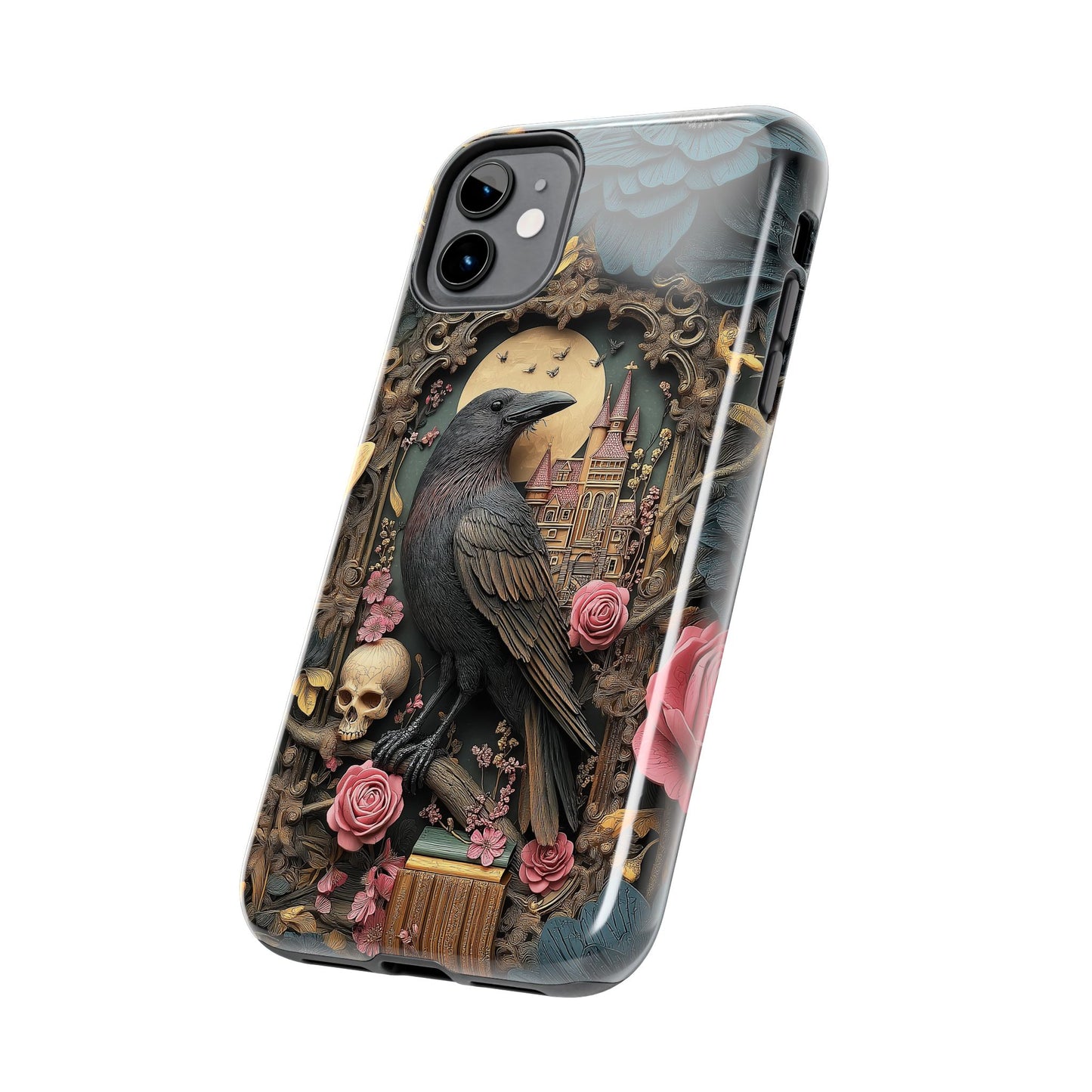 Gothic Raven Phone Case