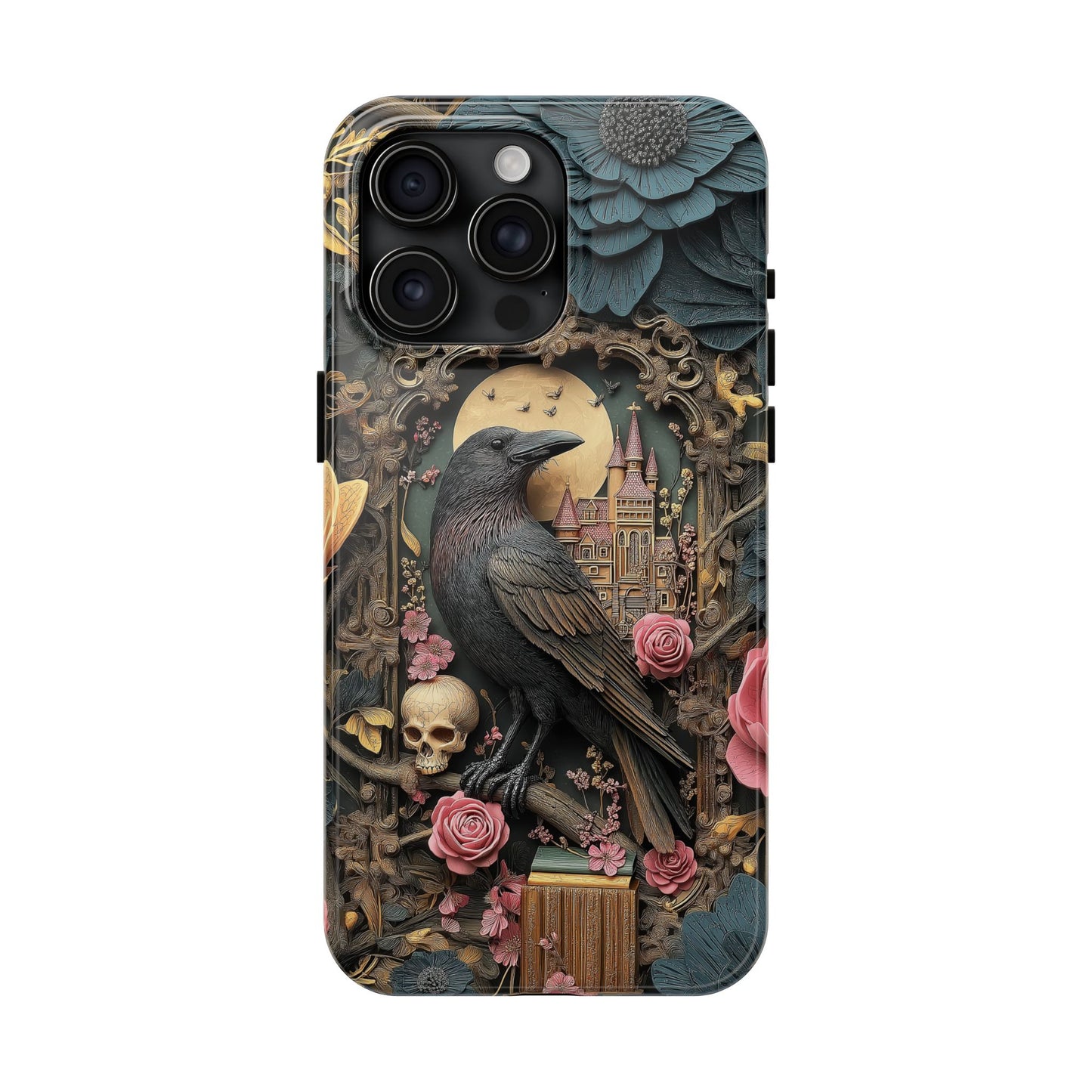 Gothic Raven Phone Case