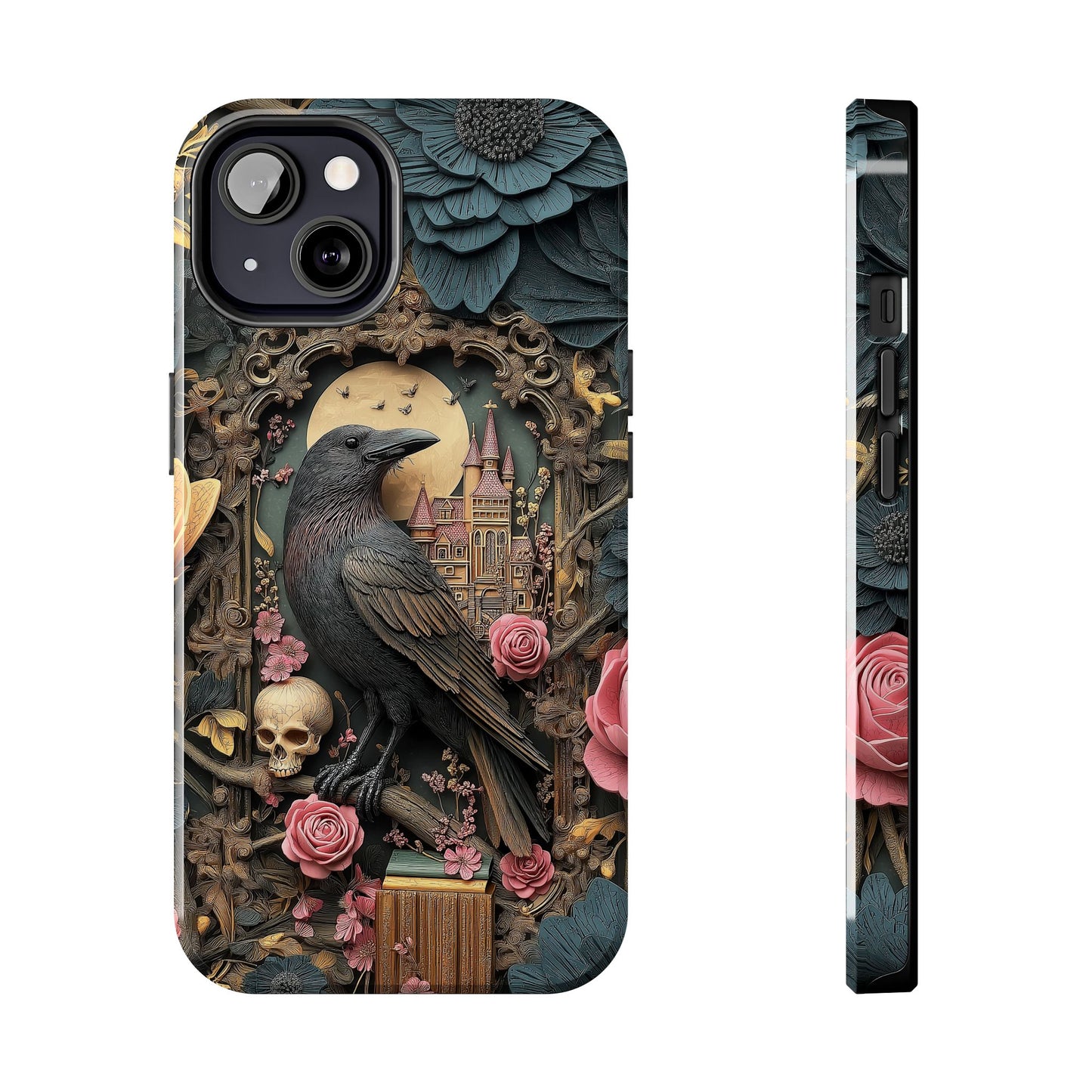 Gothic Raven Phone Case