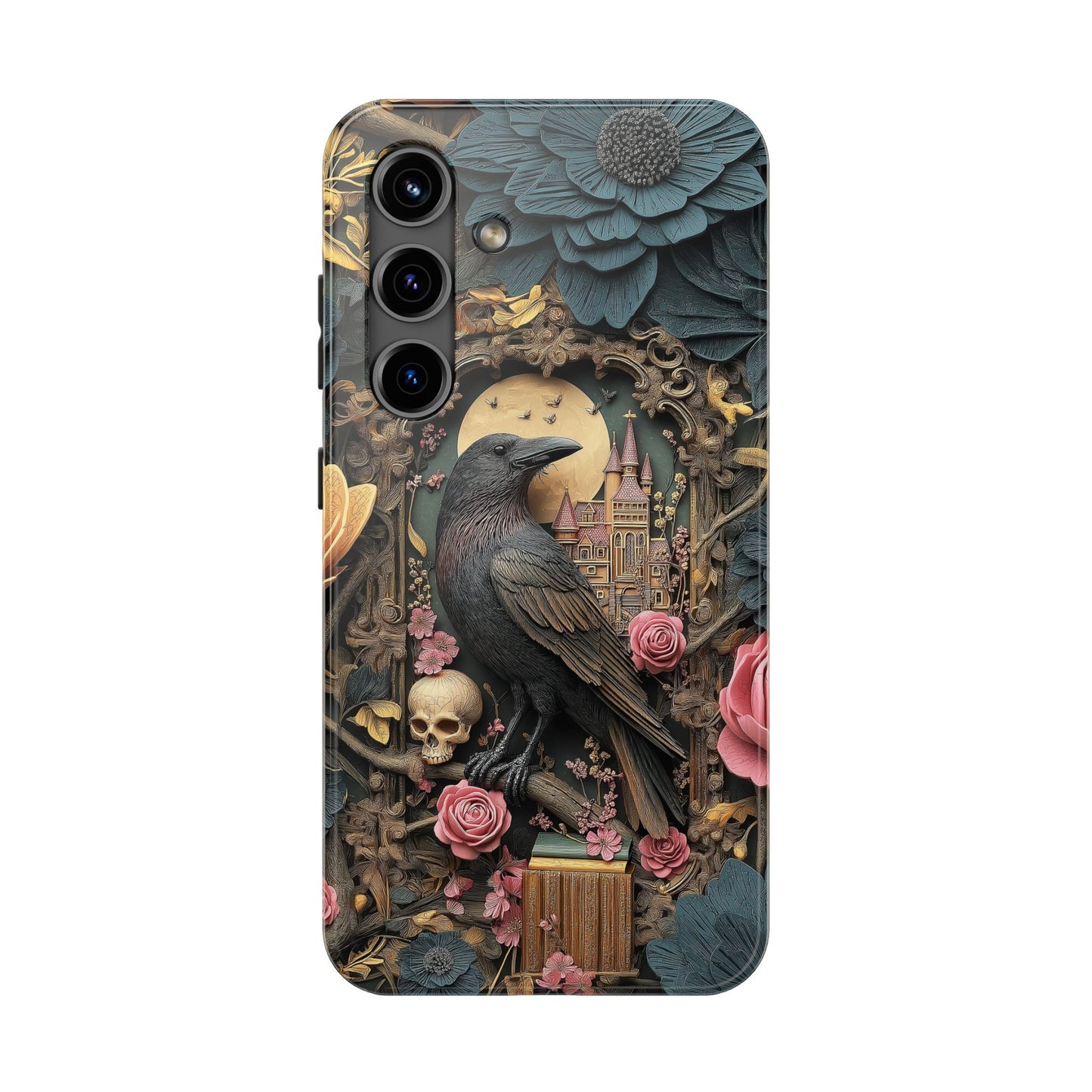 Gothic Raven Phone Case