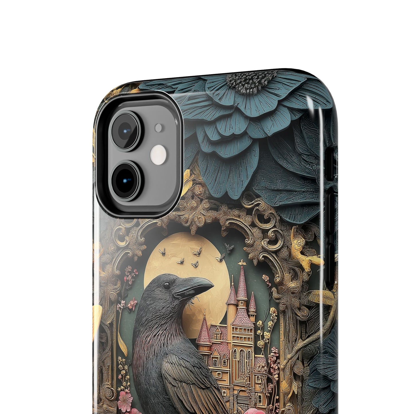 Gothic Raven Phone Case